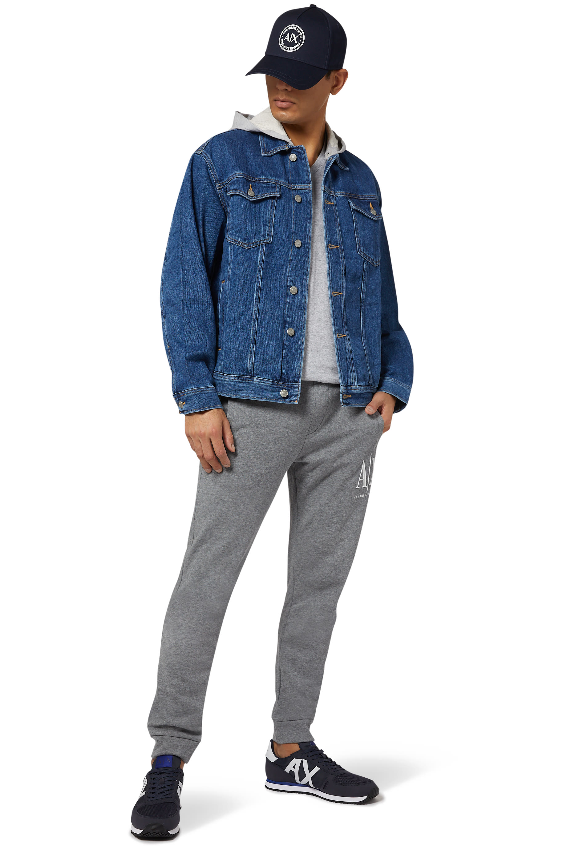 تي شيرت قطن بيما بفتحة رقبة V