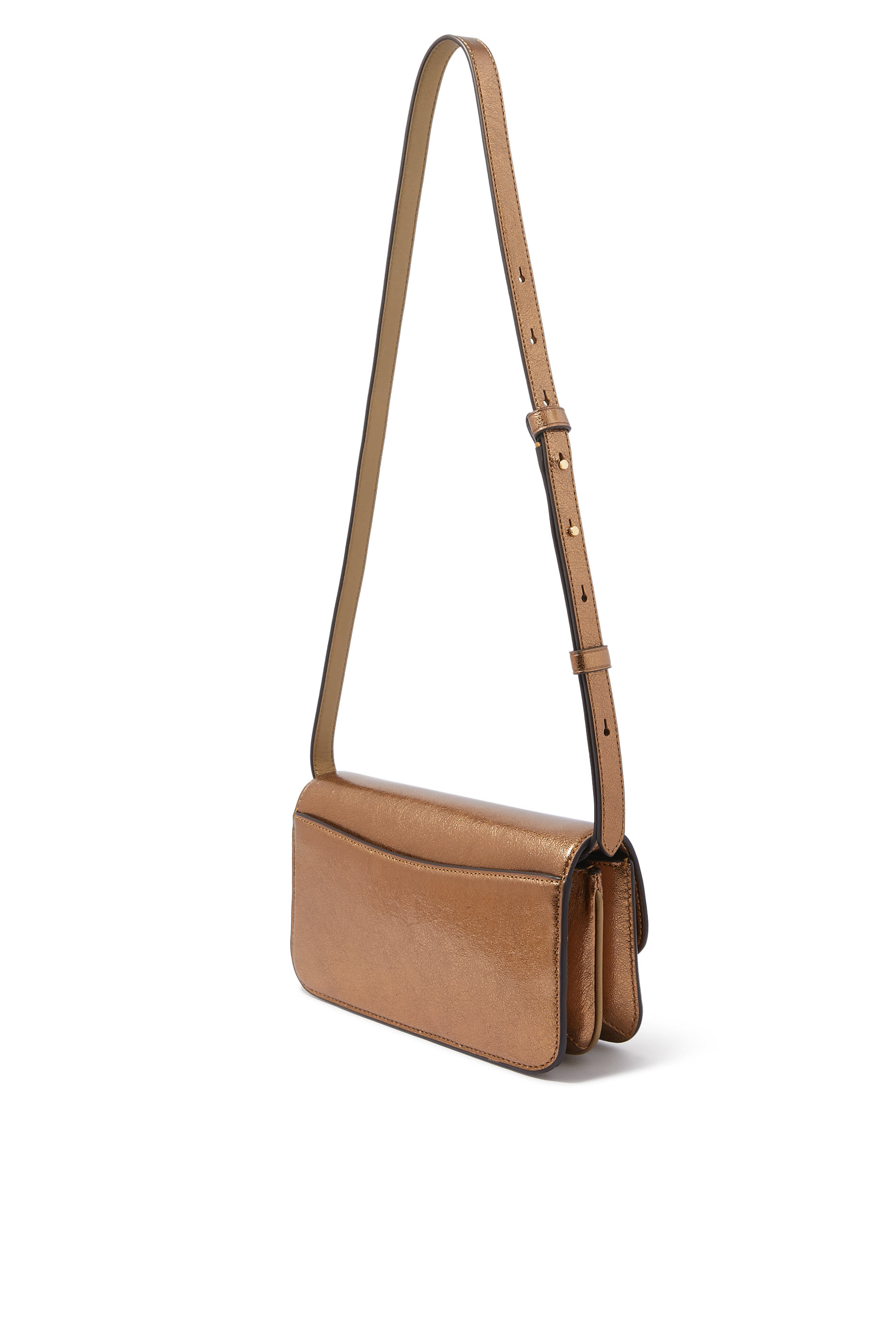 حقيبة كروس داكوتا صغيرة لامعة