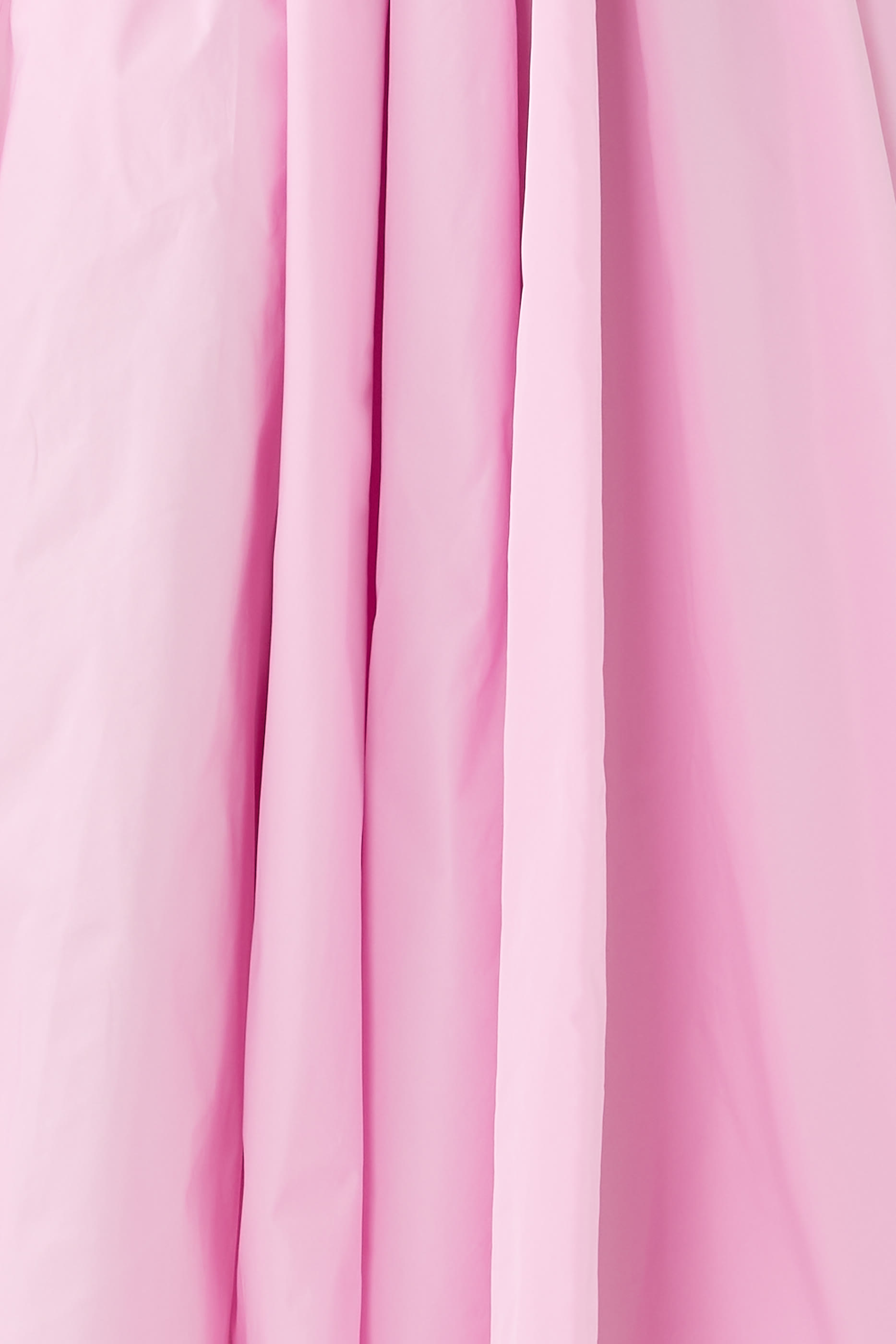 Draped Recycled Faille Midi Dress