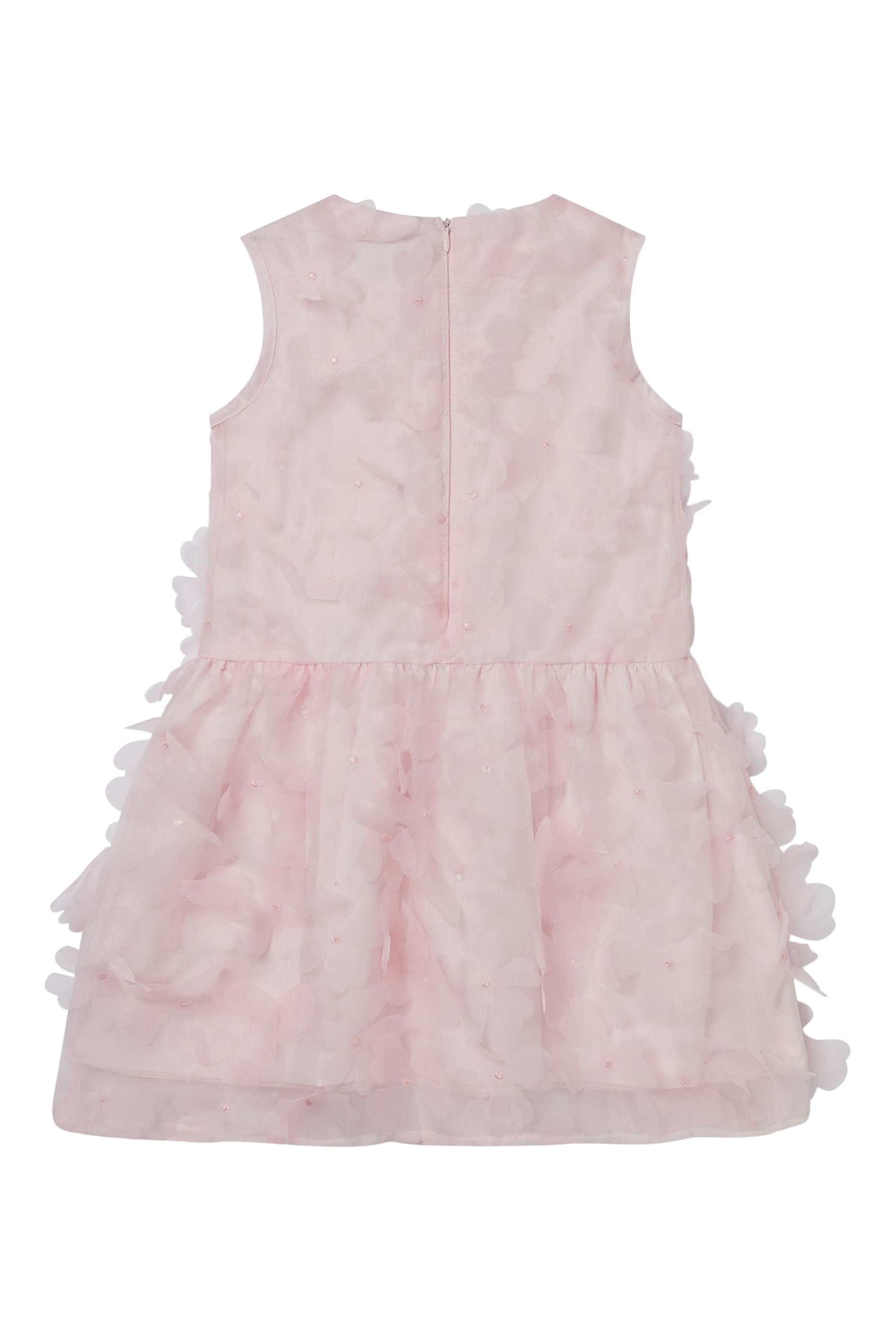 فستان بلا أكمام مزين بأزهار للأطفال