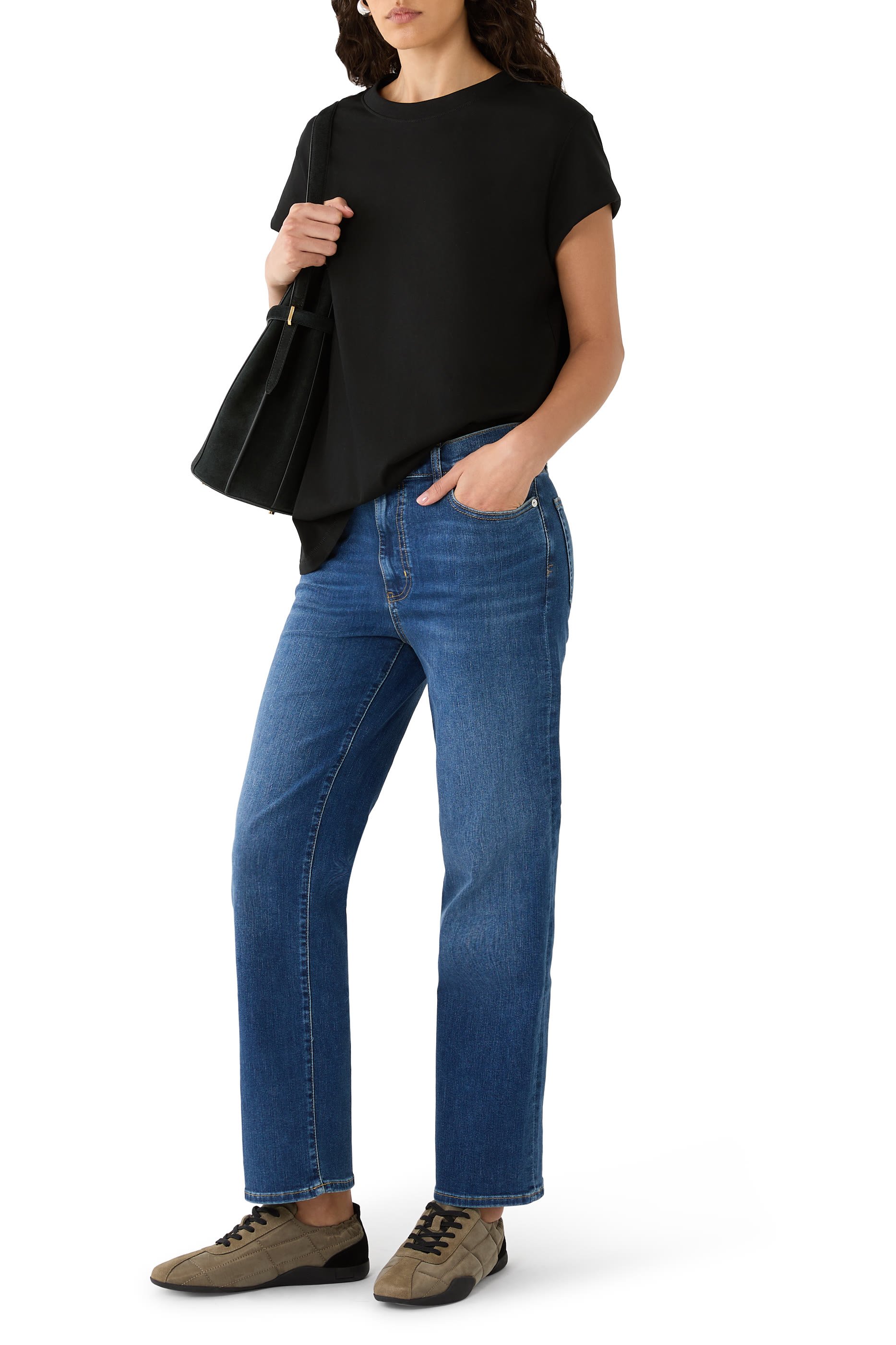 سنيكرز بحياكة مبطنة