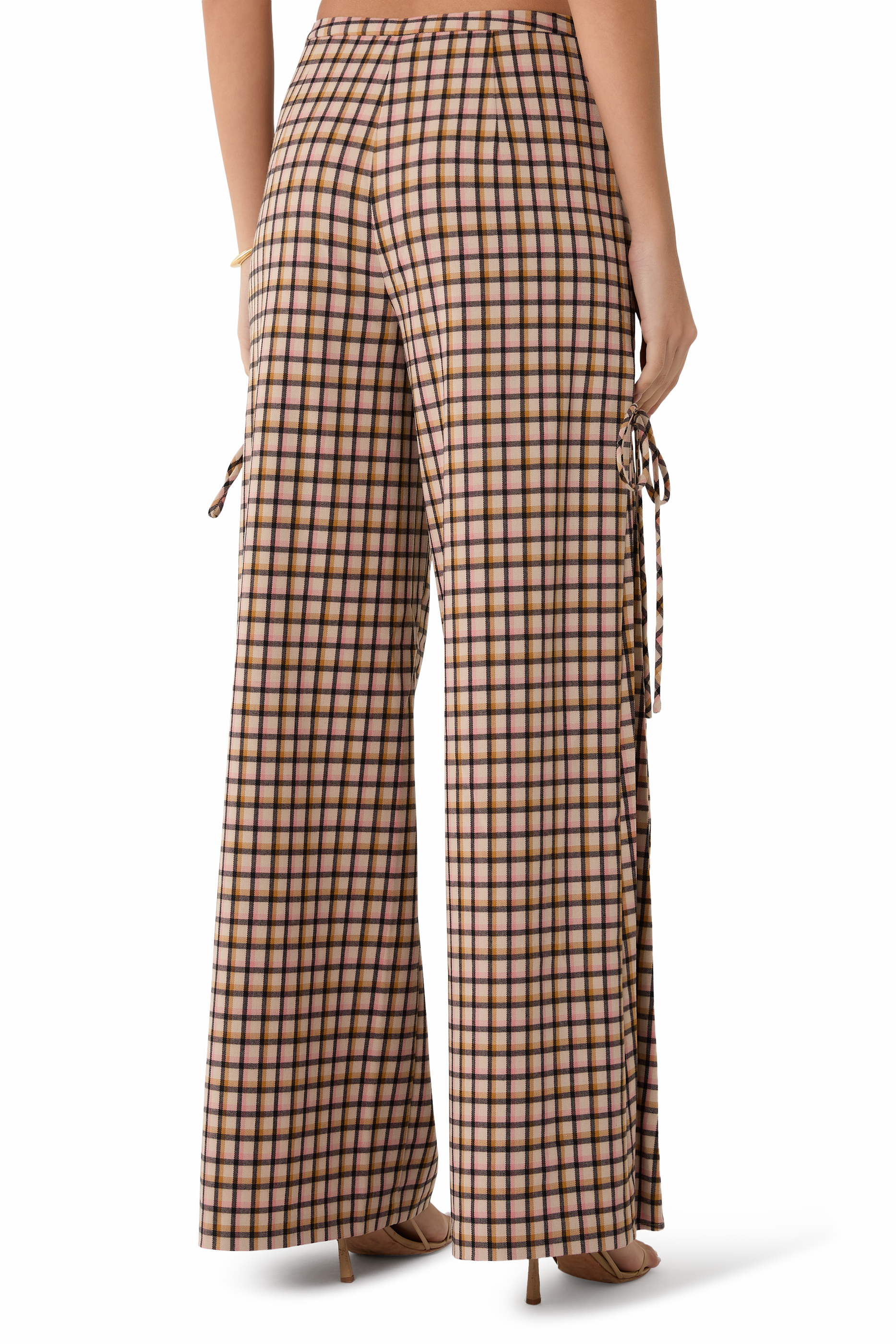 بنطال كارلوس بأربطة جانبية