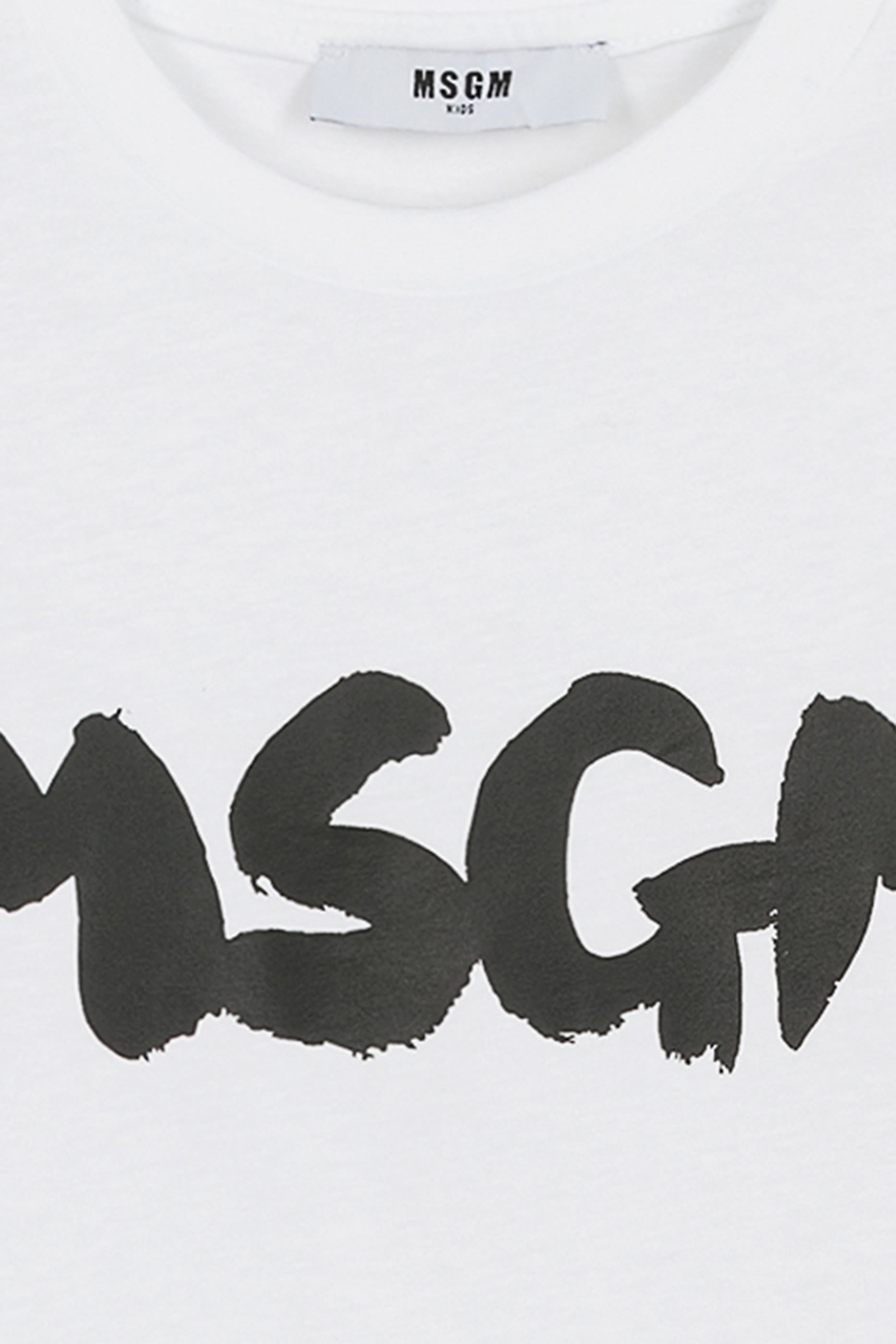 تيشيرت بطبعة شعار الماركة للأطفال