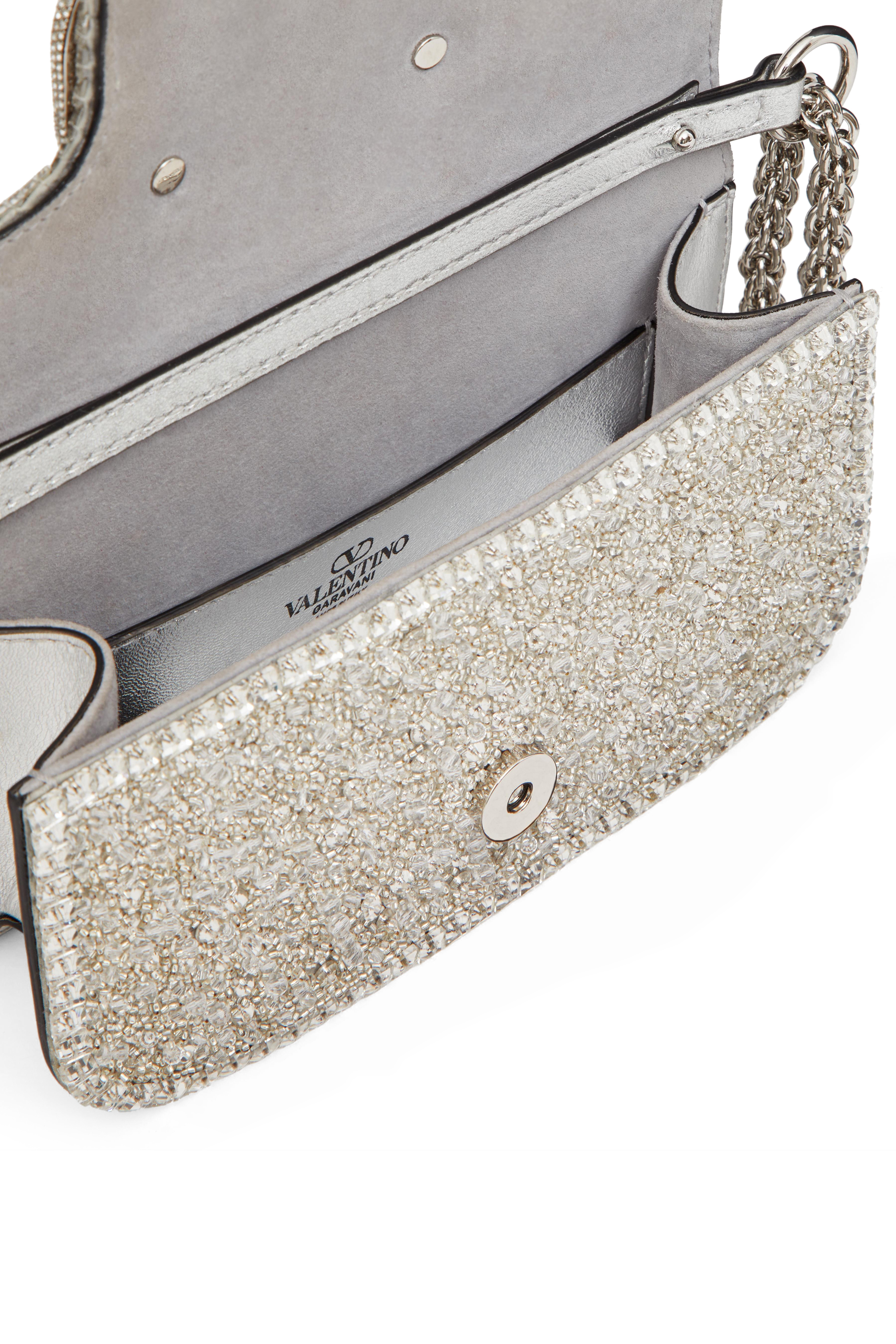 حقيبة كتف لوكو مطرزة بالخرز