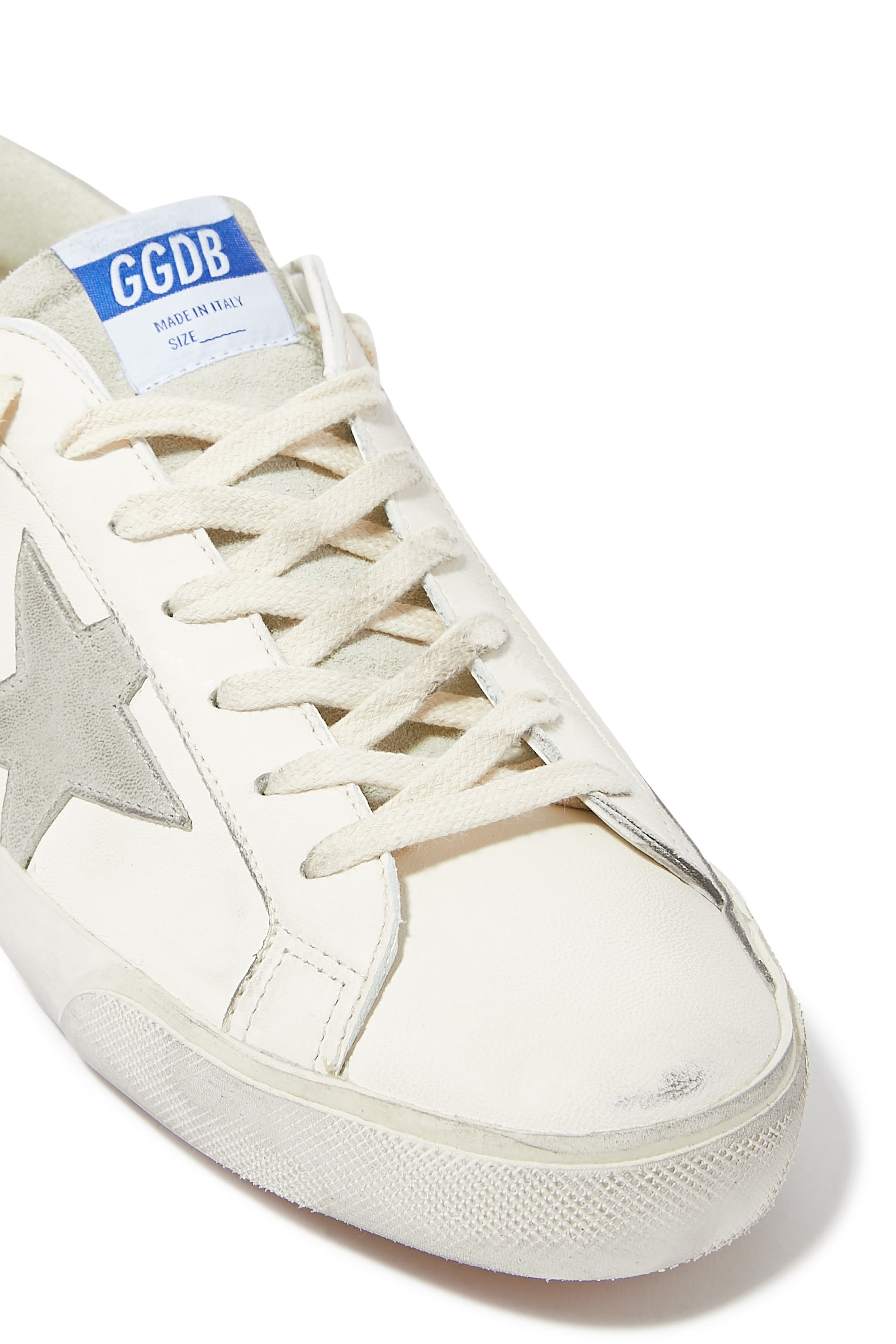 سنيكرز سوبر ستار بنجمة وجزء أعلى الكعب شمواه