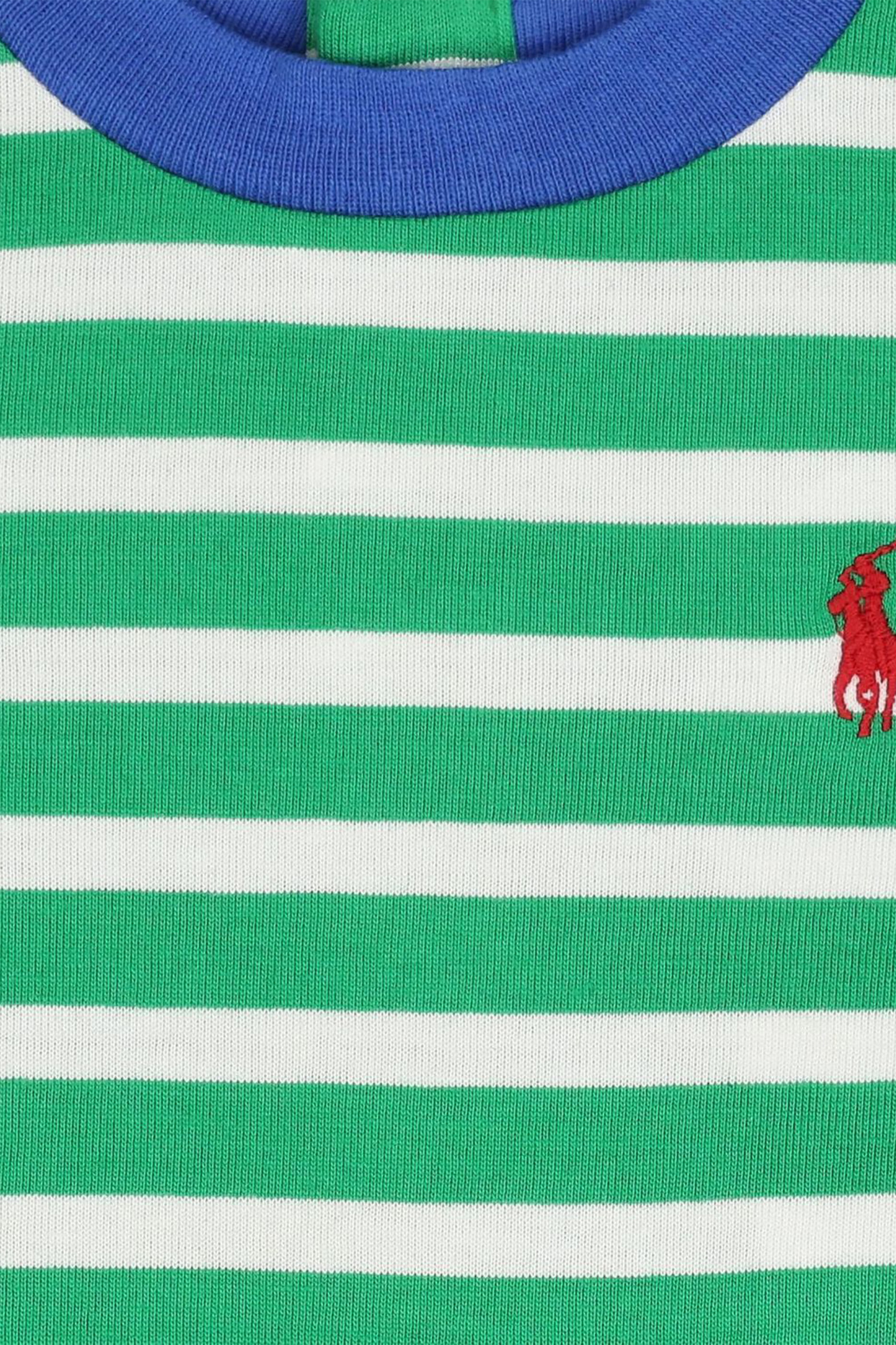 أفرول مخطط قطن جيرسيه للأطفال