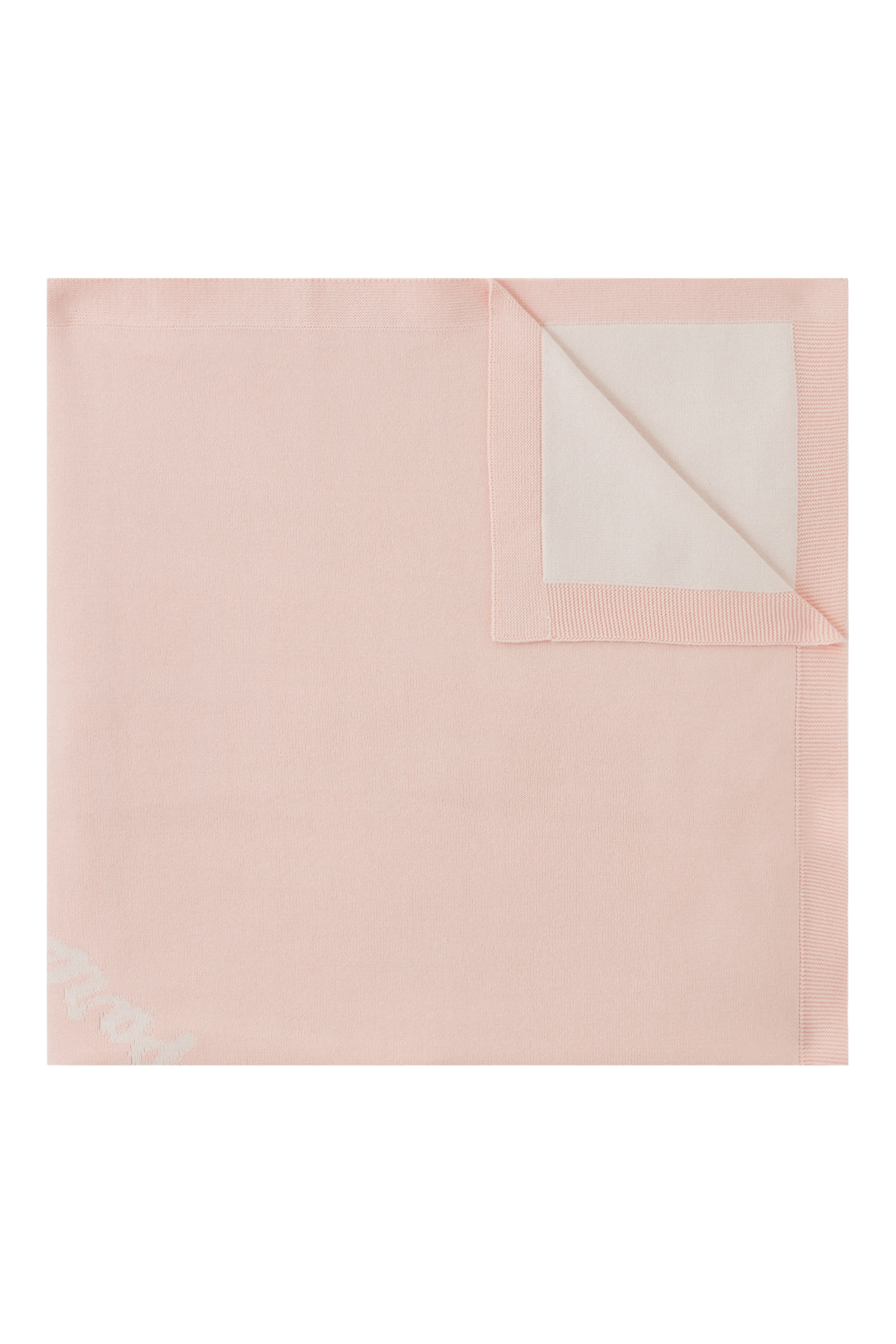 بطانية بشعار الماركة قماش محبوك للأطفال