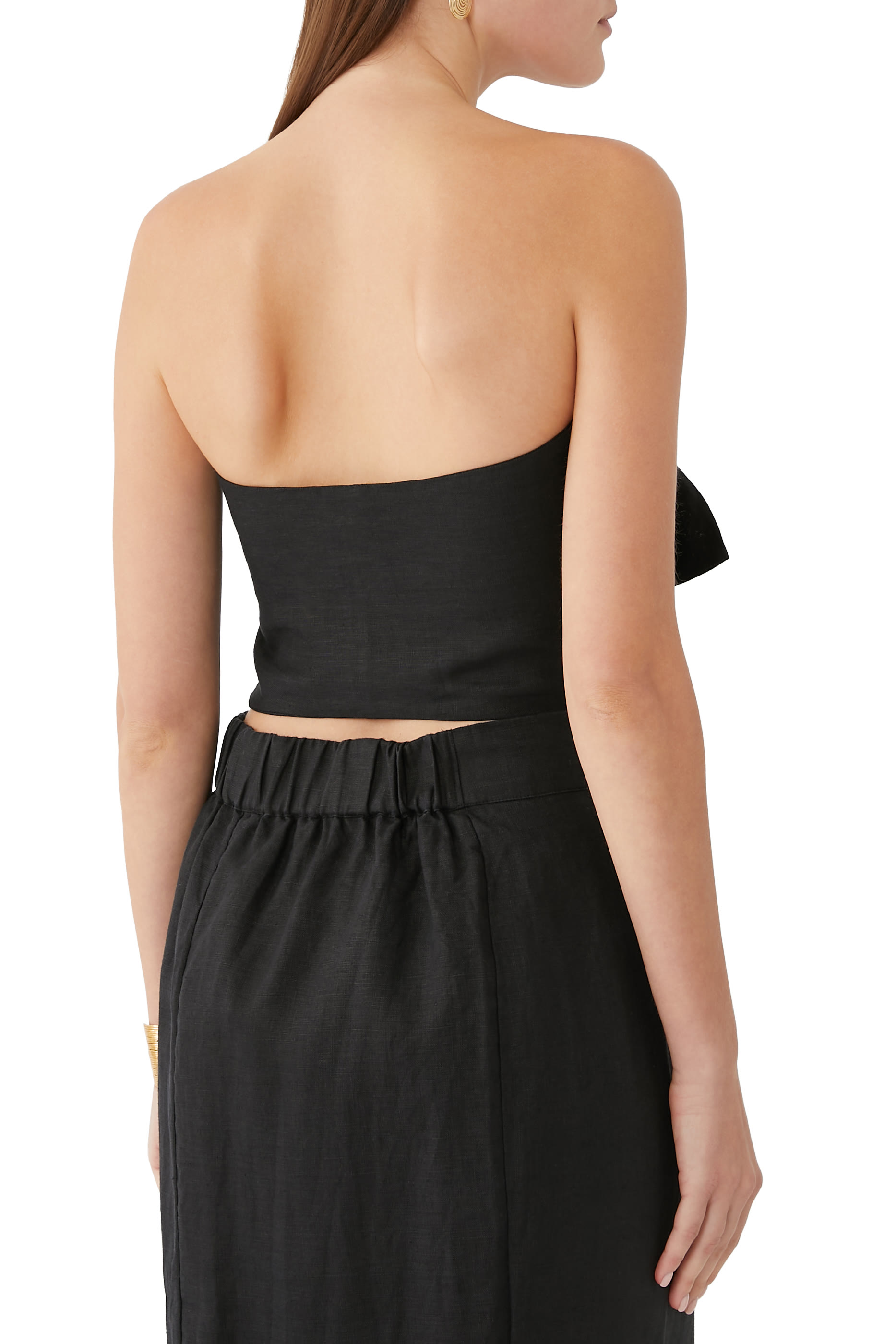 بلوزة ميكي بتصميم باندو كتان