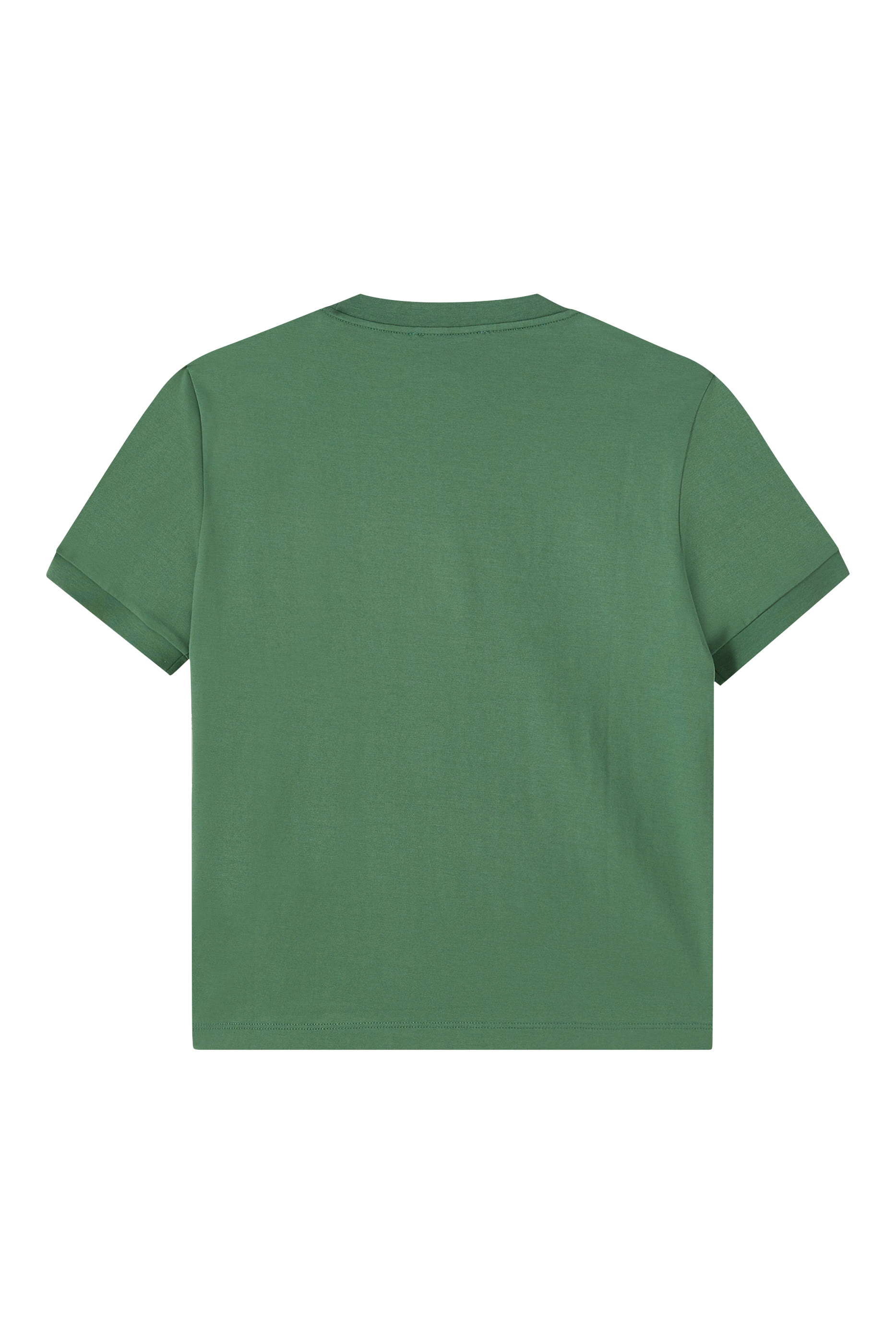 تيشيرت بشريط بأكمام قصيرة للأطفال