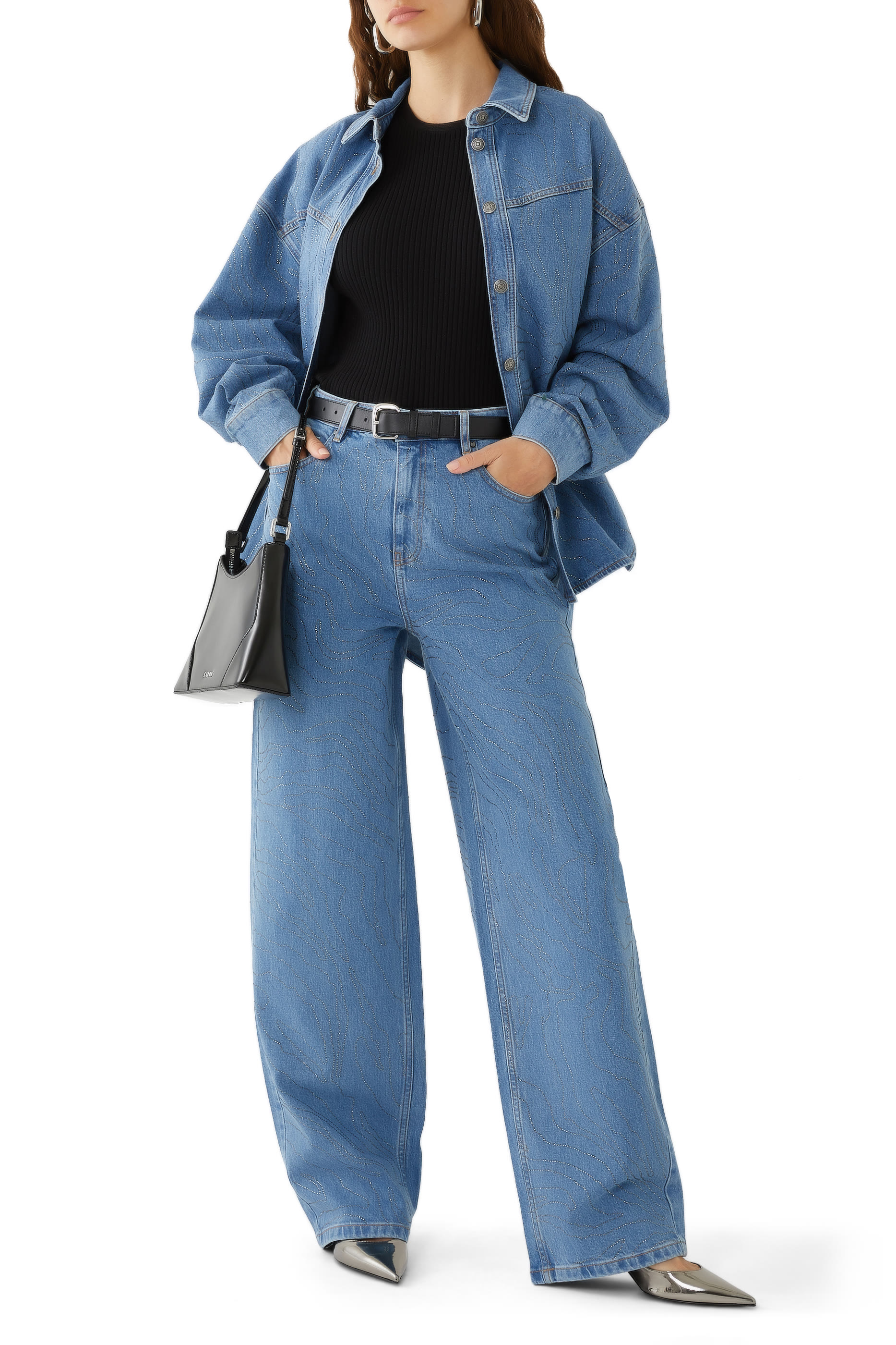 بنطال جينز ديكسي بأحجار الراين