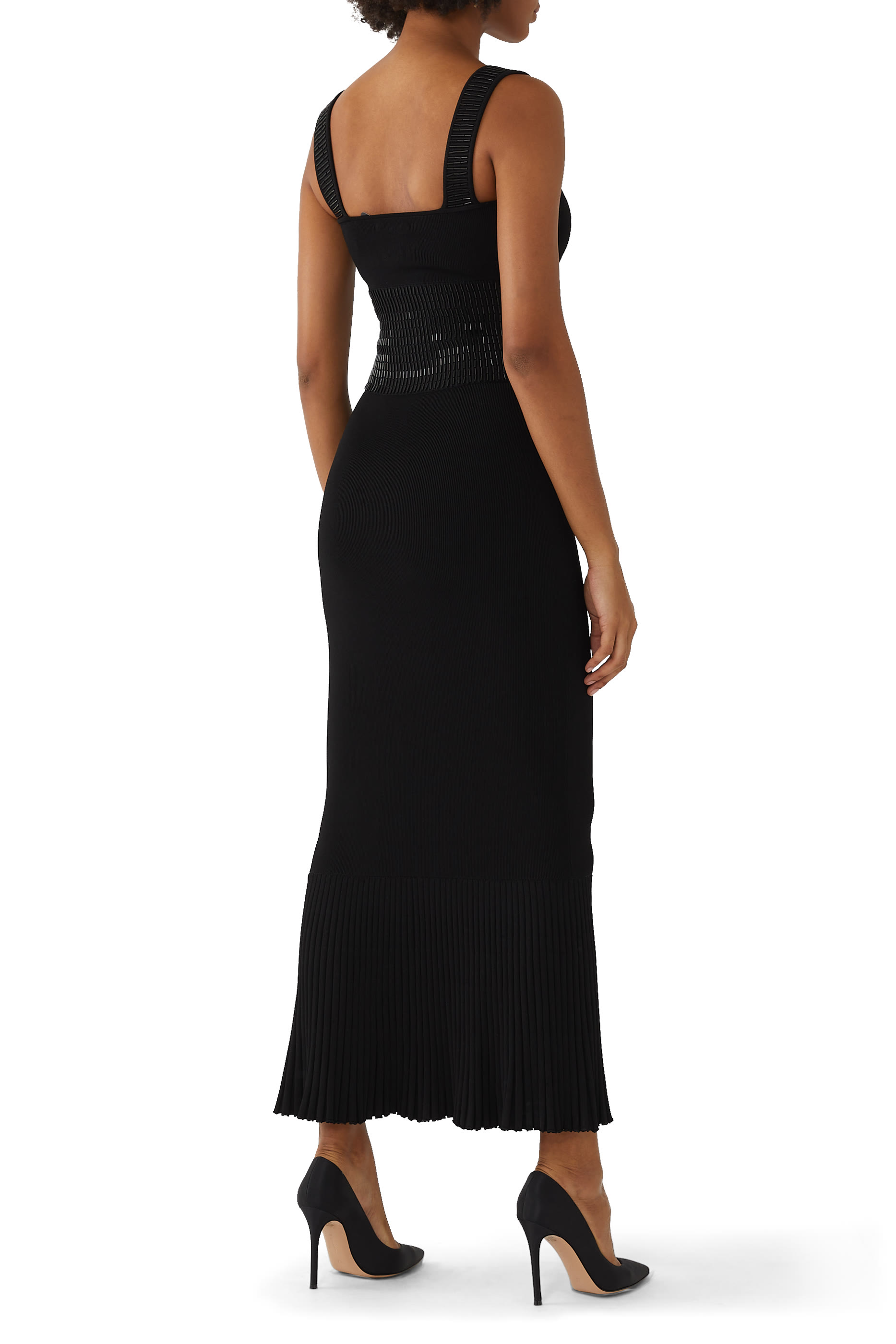 فستان أوريون بتفاصيل عاكسة