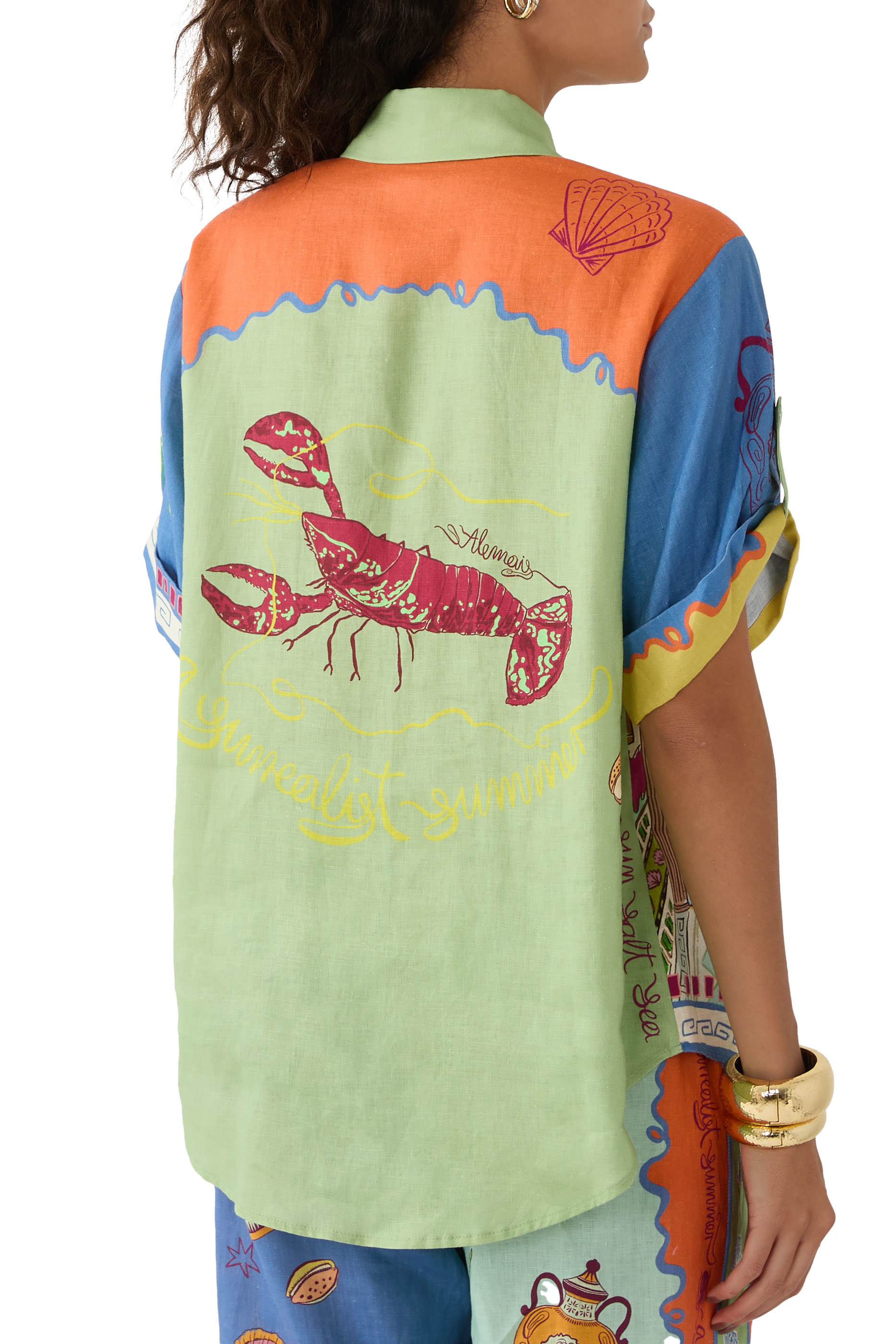 قميص سيرياليست صيفي