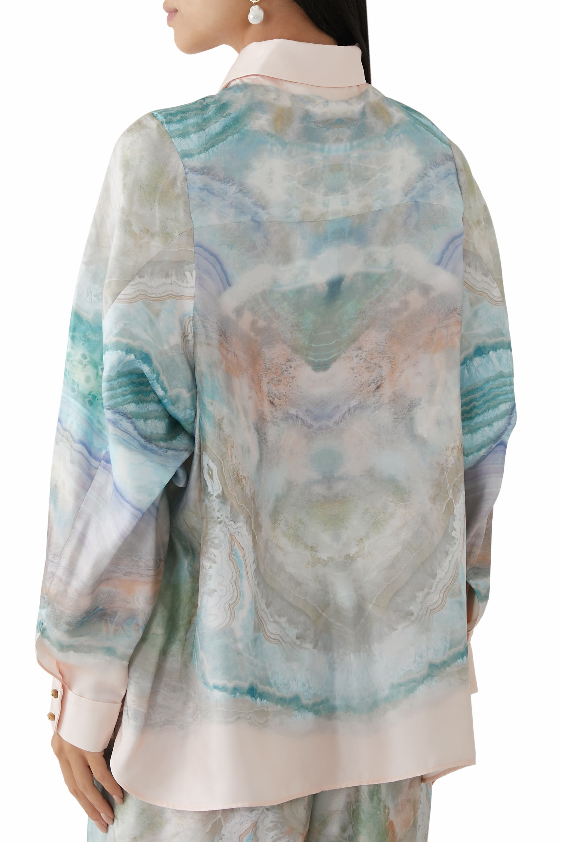 قميص الومينيت بقصة مريحة