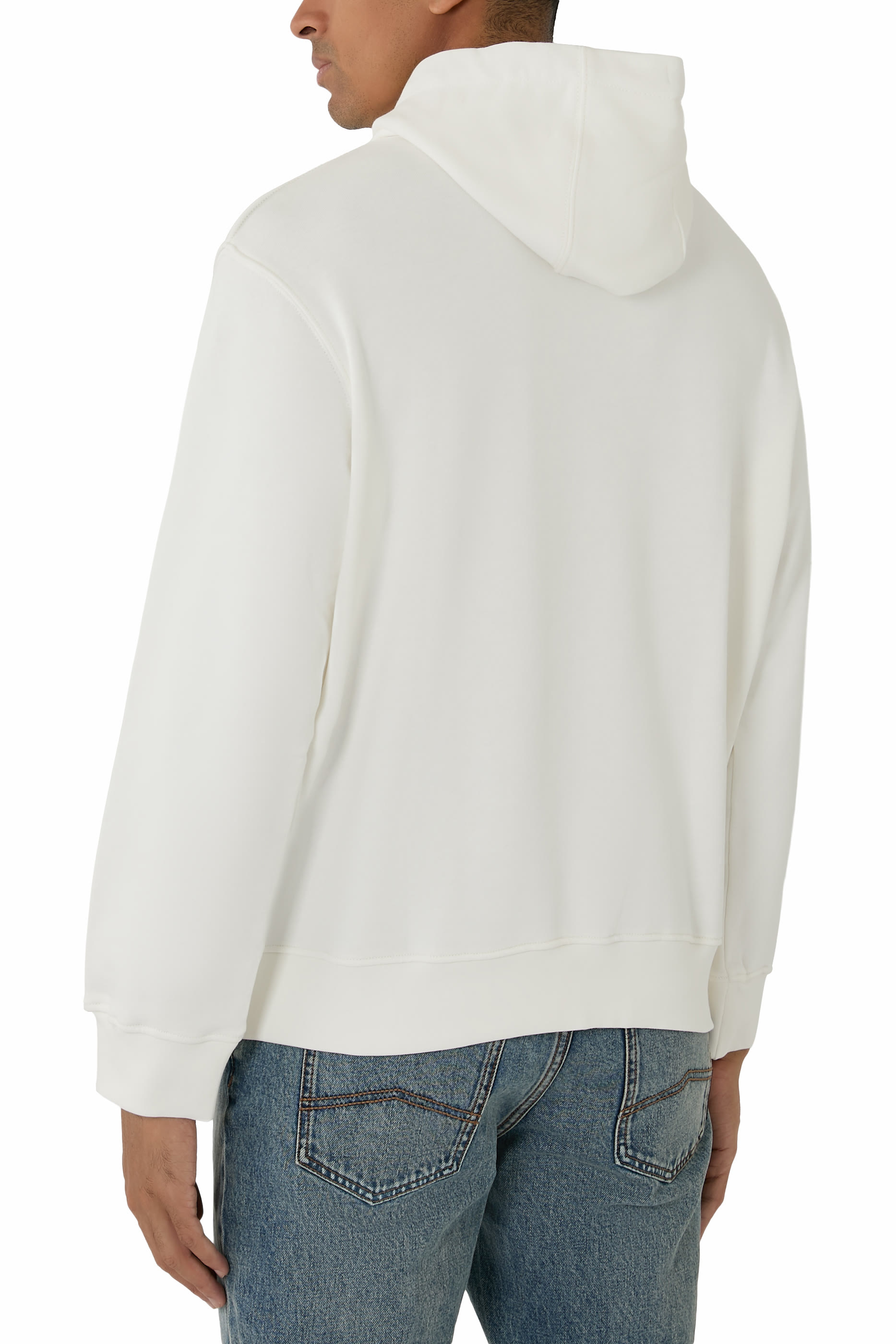 سويت شيرت إيبيزا بتصميم هودي بشعار الماركة