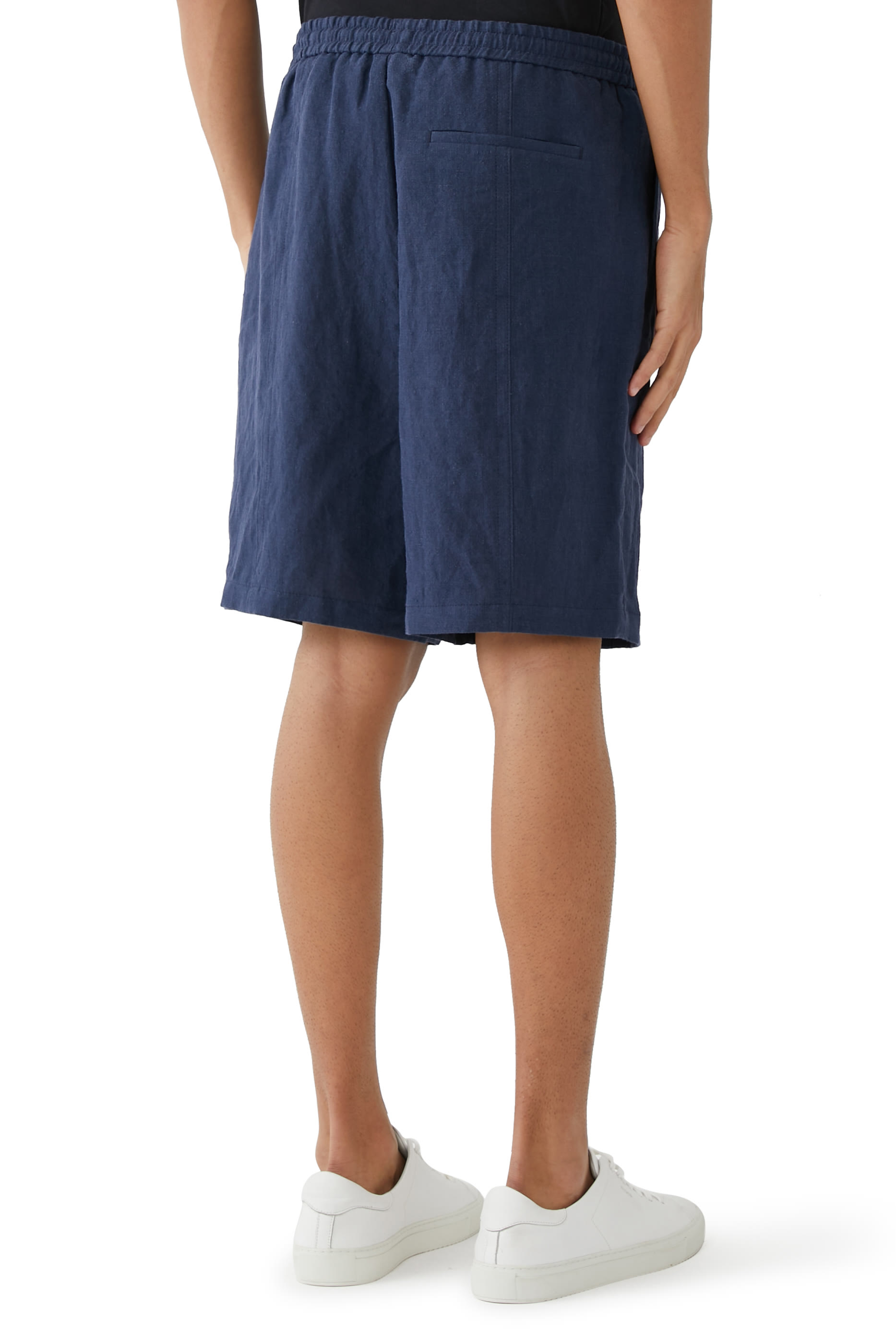 شورت بحزام خصر مطاطي