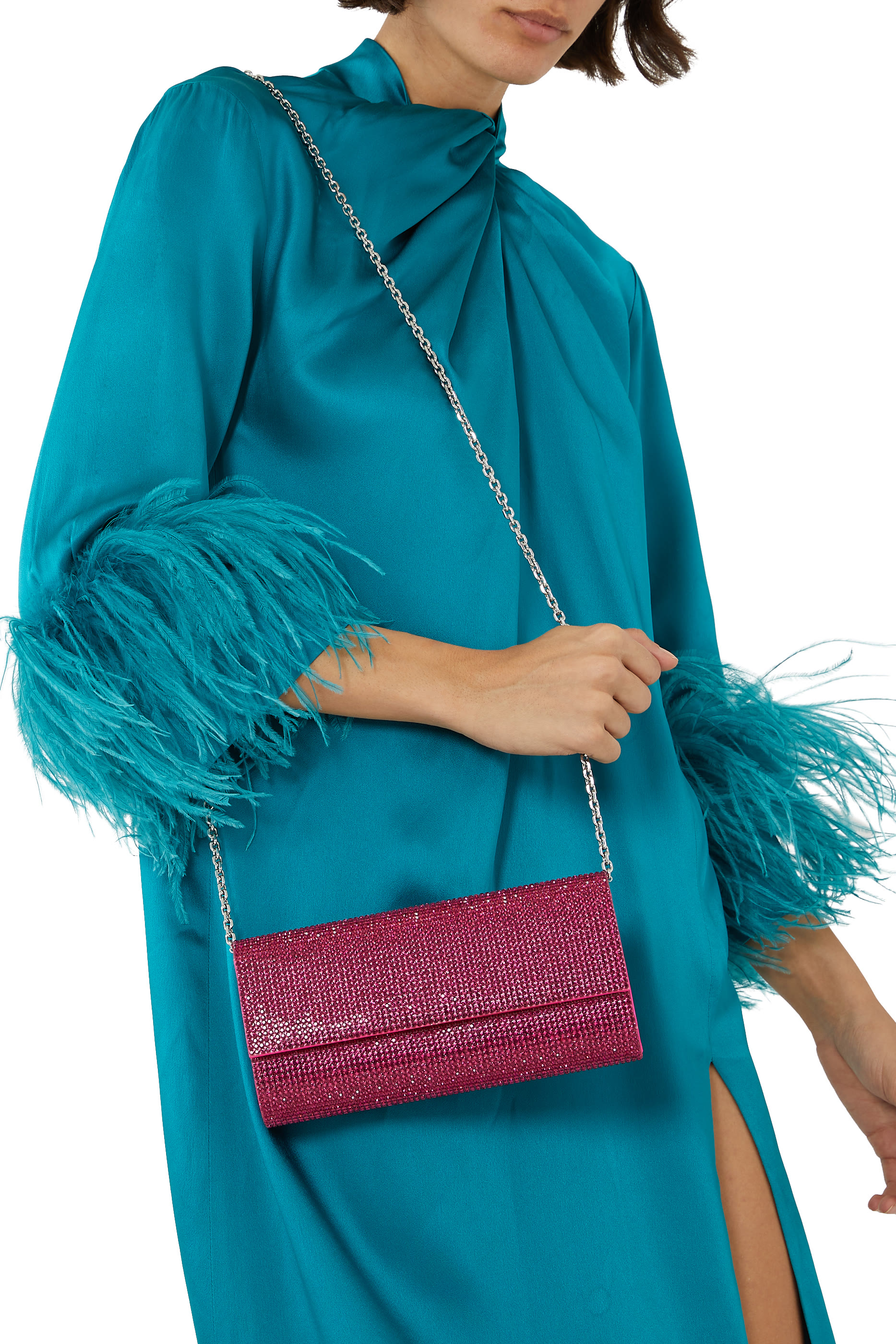 كلاتش بيري مرصع بالكريستال