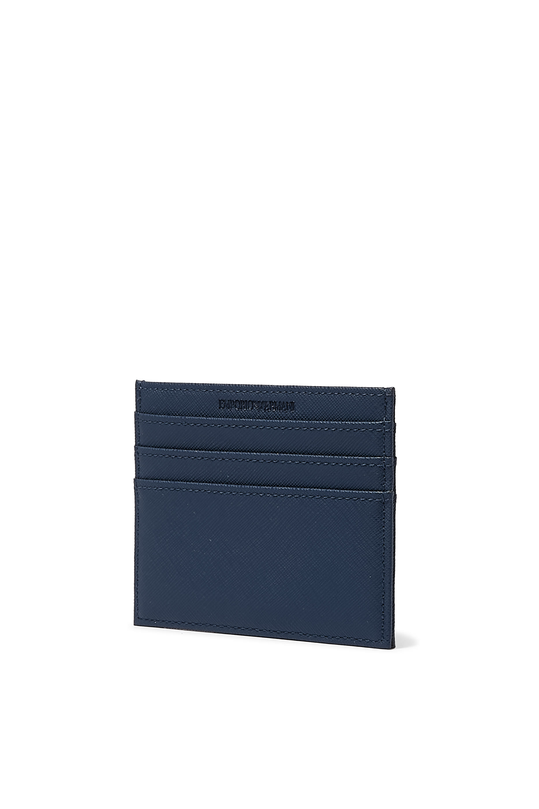 حافظة بطاقات بحلية شعار الماركة