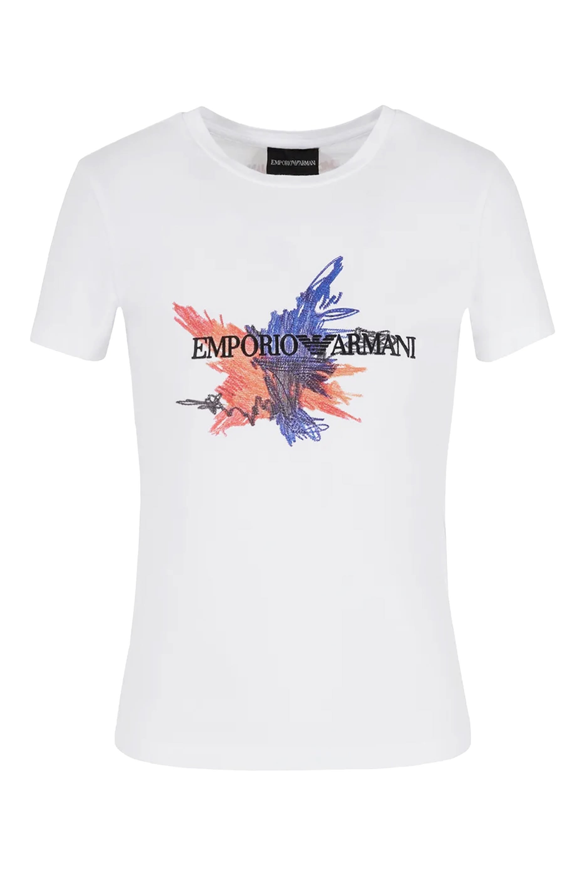 تيشيرت مطرز بشعار الماركة