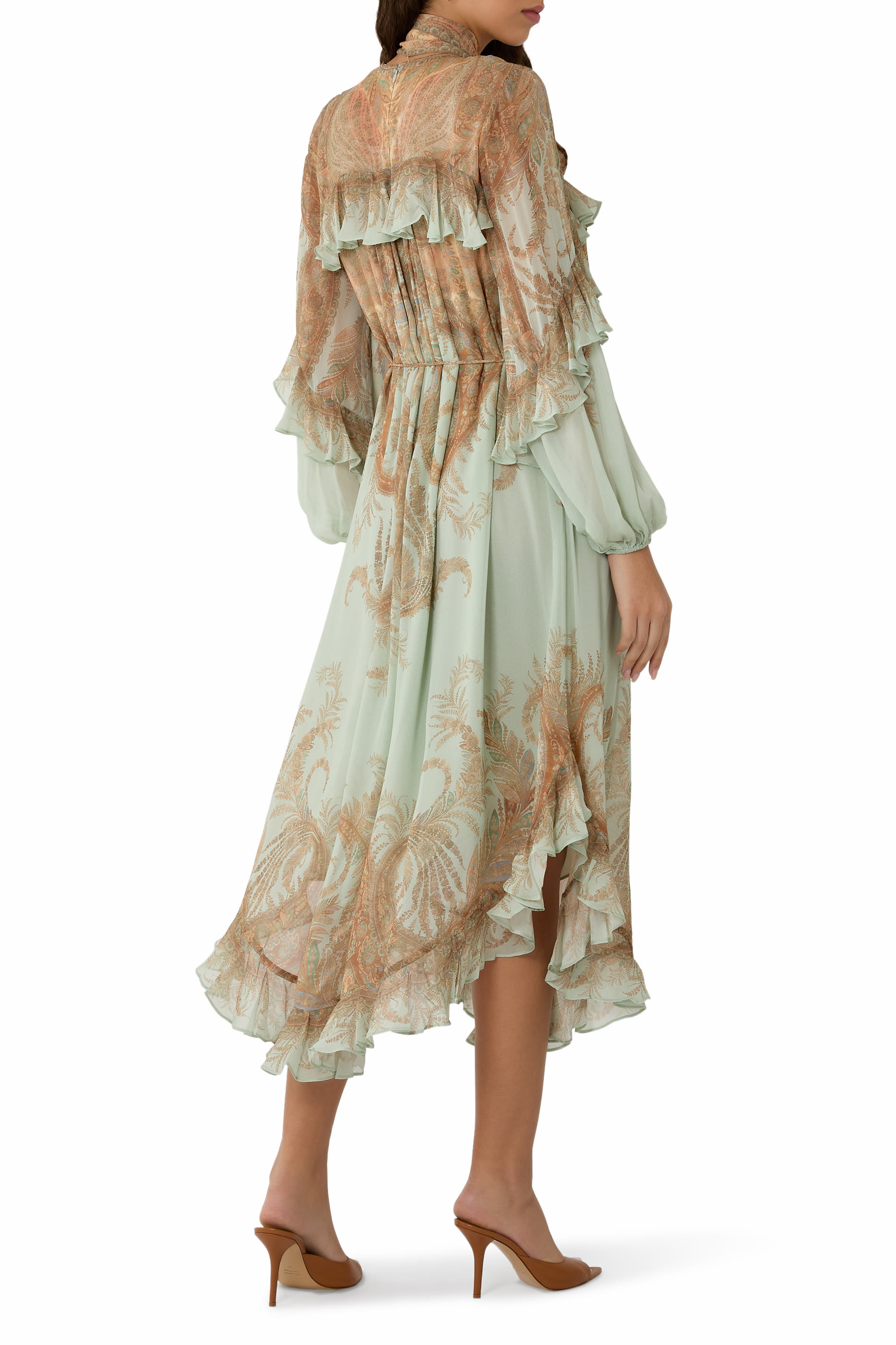 Memento Flutter Midi Dress