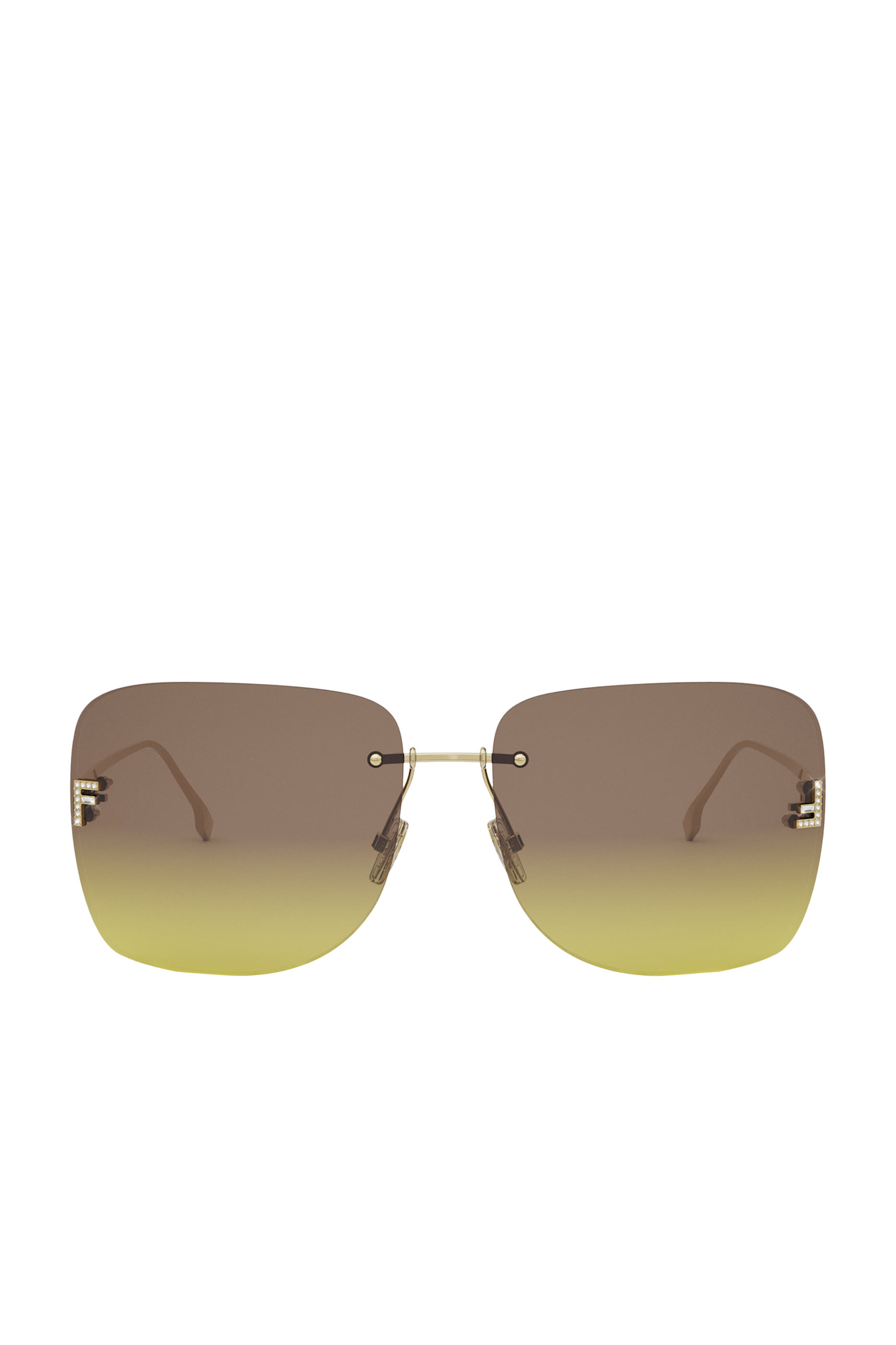 نظارة شمسية فيرست مرصعة بالكريستال