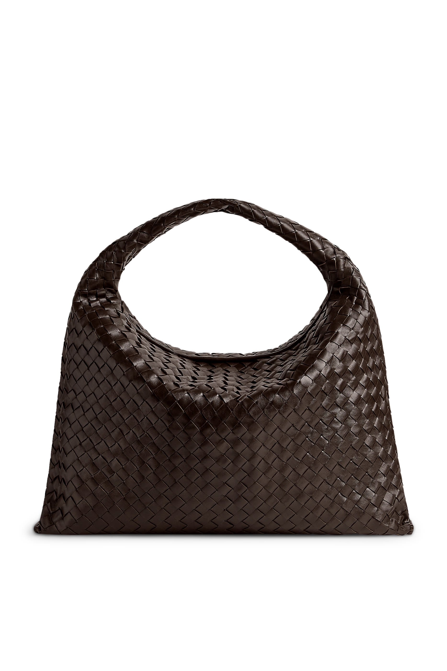 حقيبة هوبو هوب كبيرة بتصميم مجدول