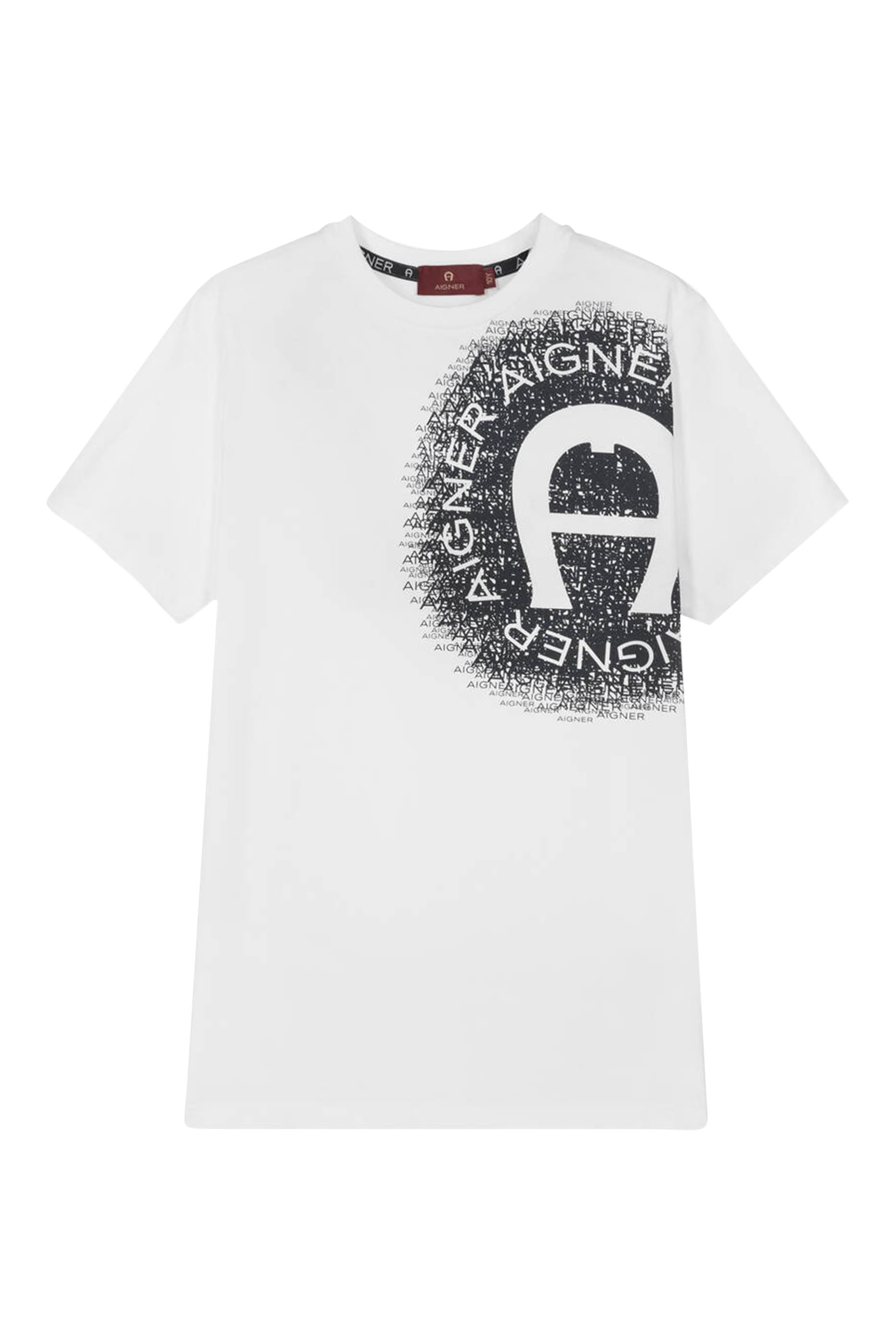 تيشيرت بطبعات شعار الماركة للأطفال