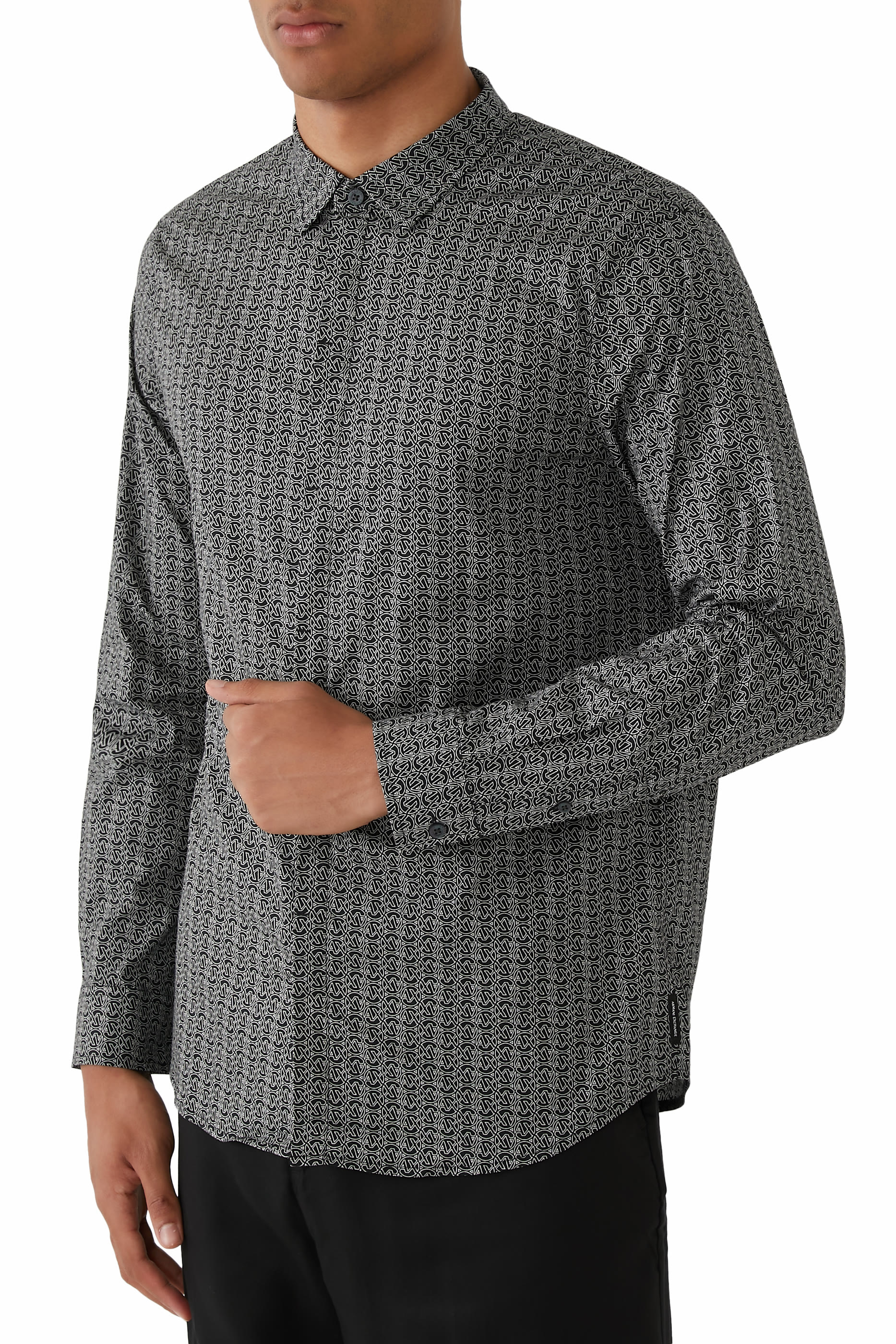 قميص أرو بأكمام طويلة