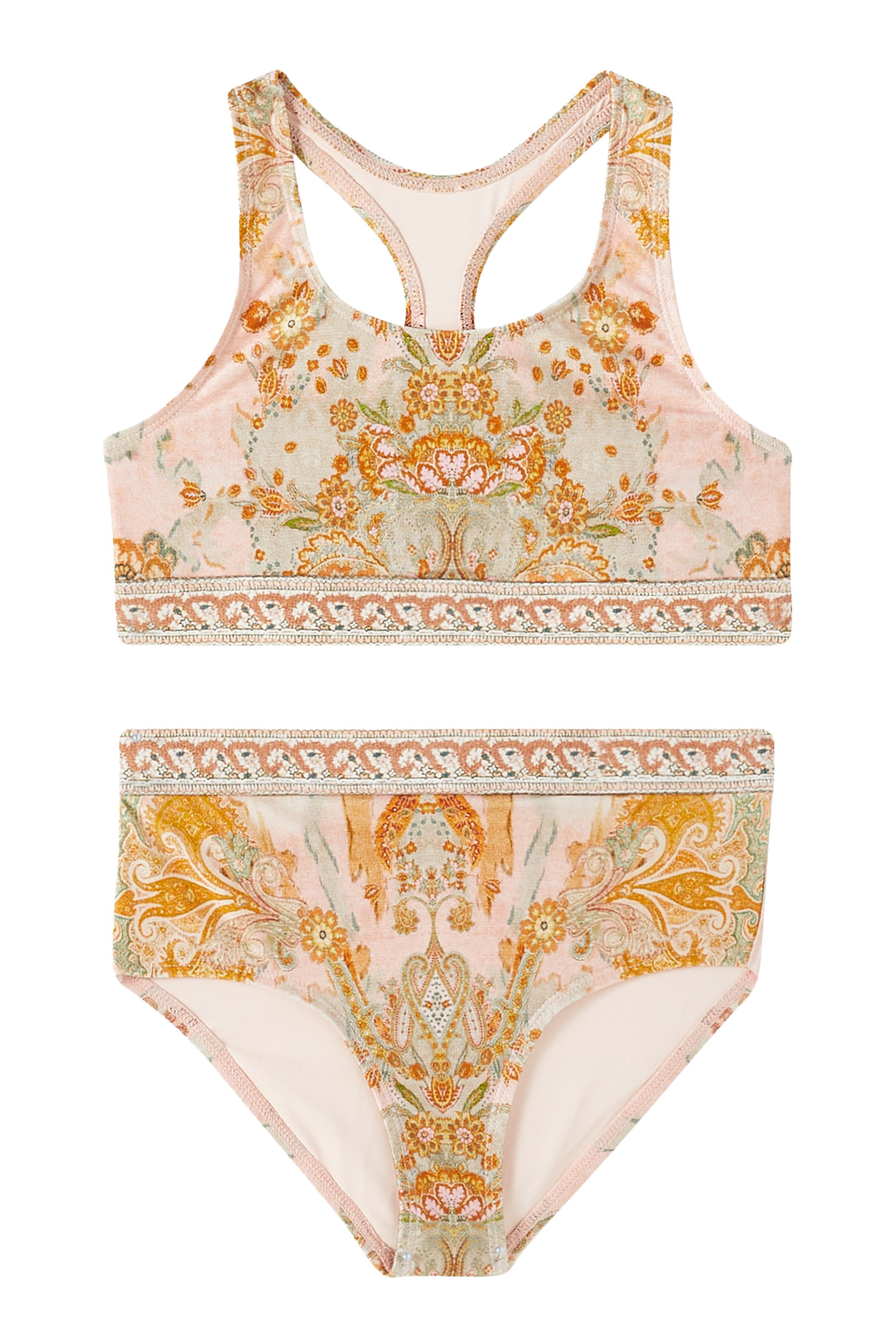 طقم بيكيني ويلي بتصميم رياضي للأطفال