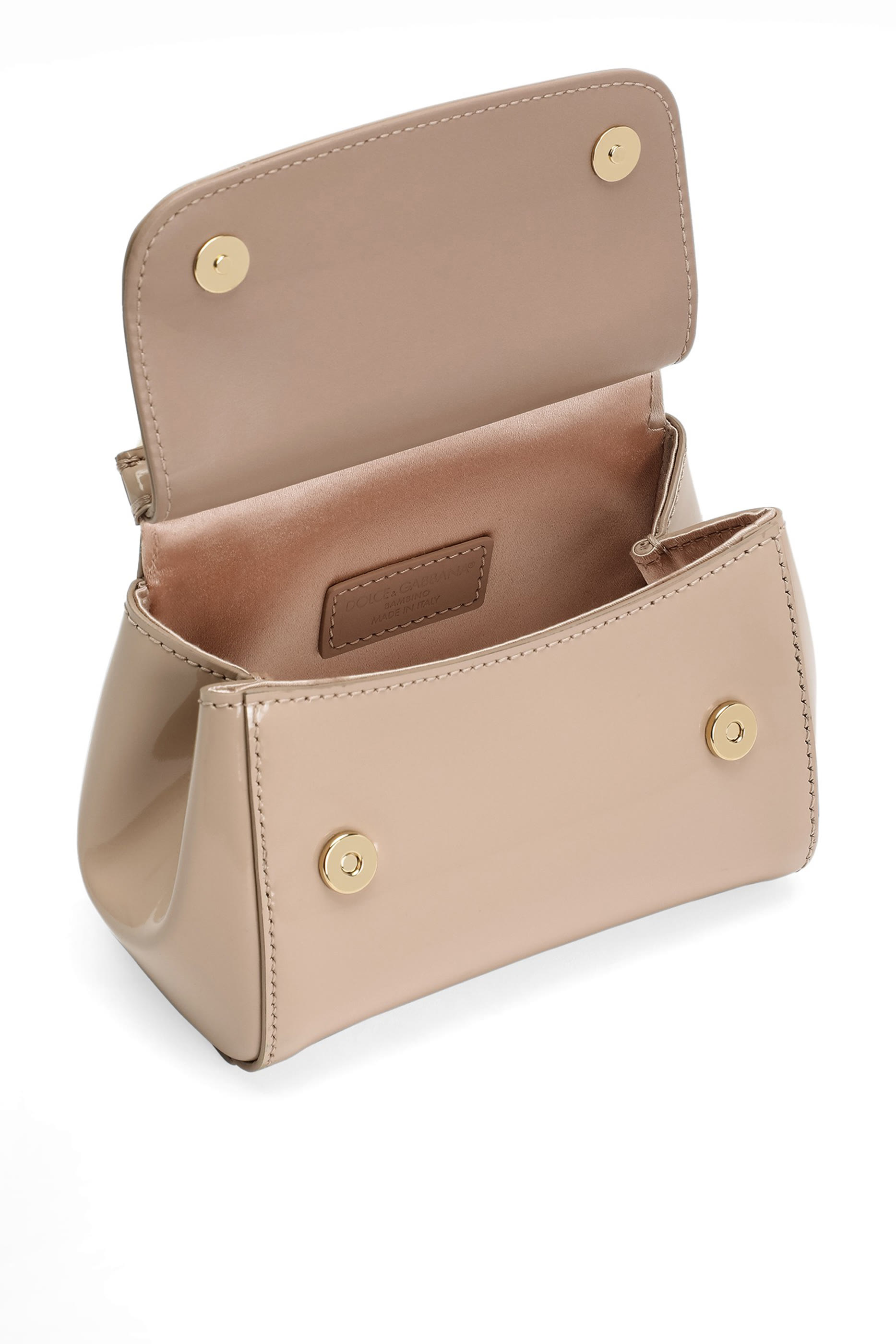 Kids Patent Leather Sicily Crossbody Bag 