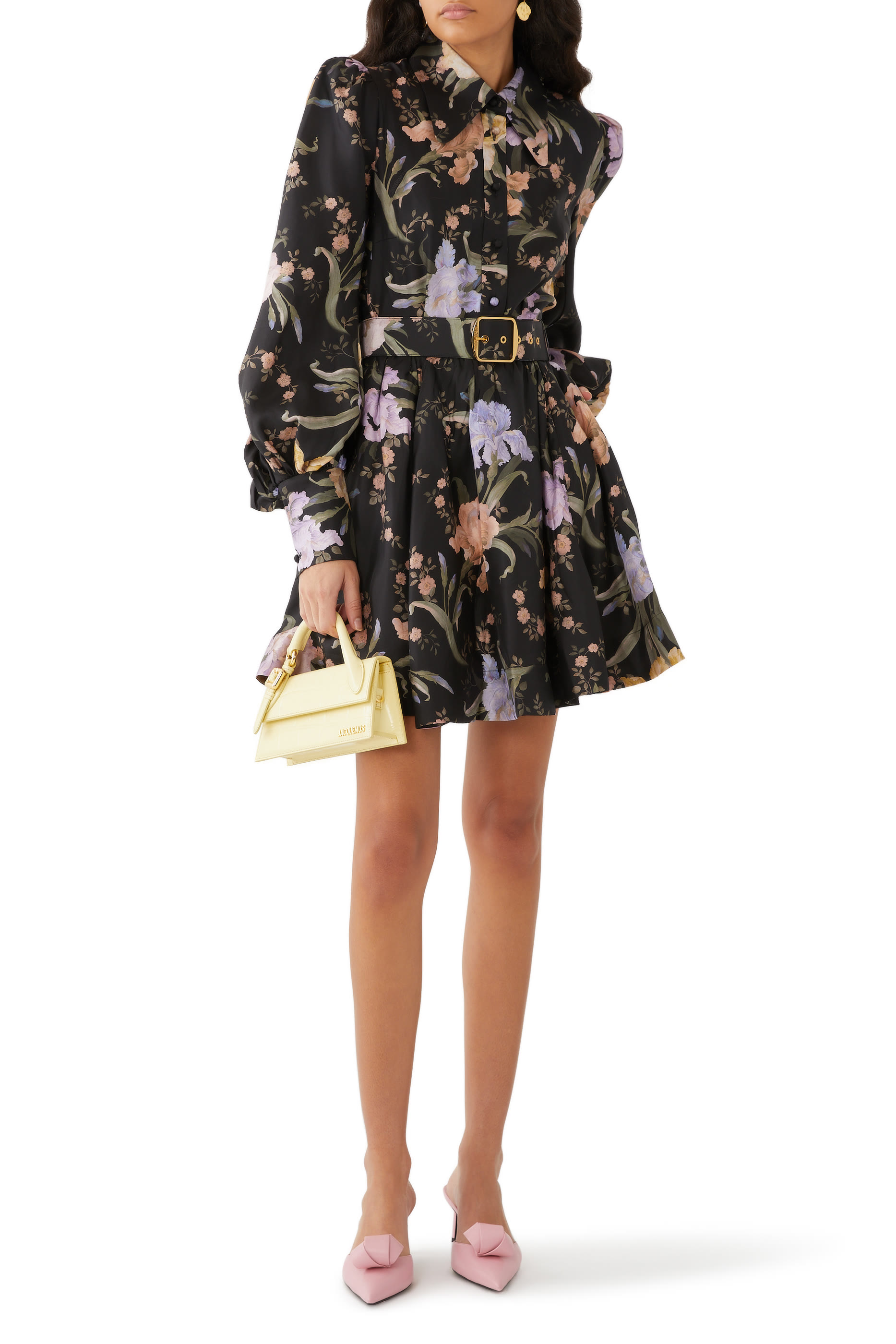 فستان إيدن فليب قصير بحزام