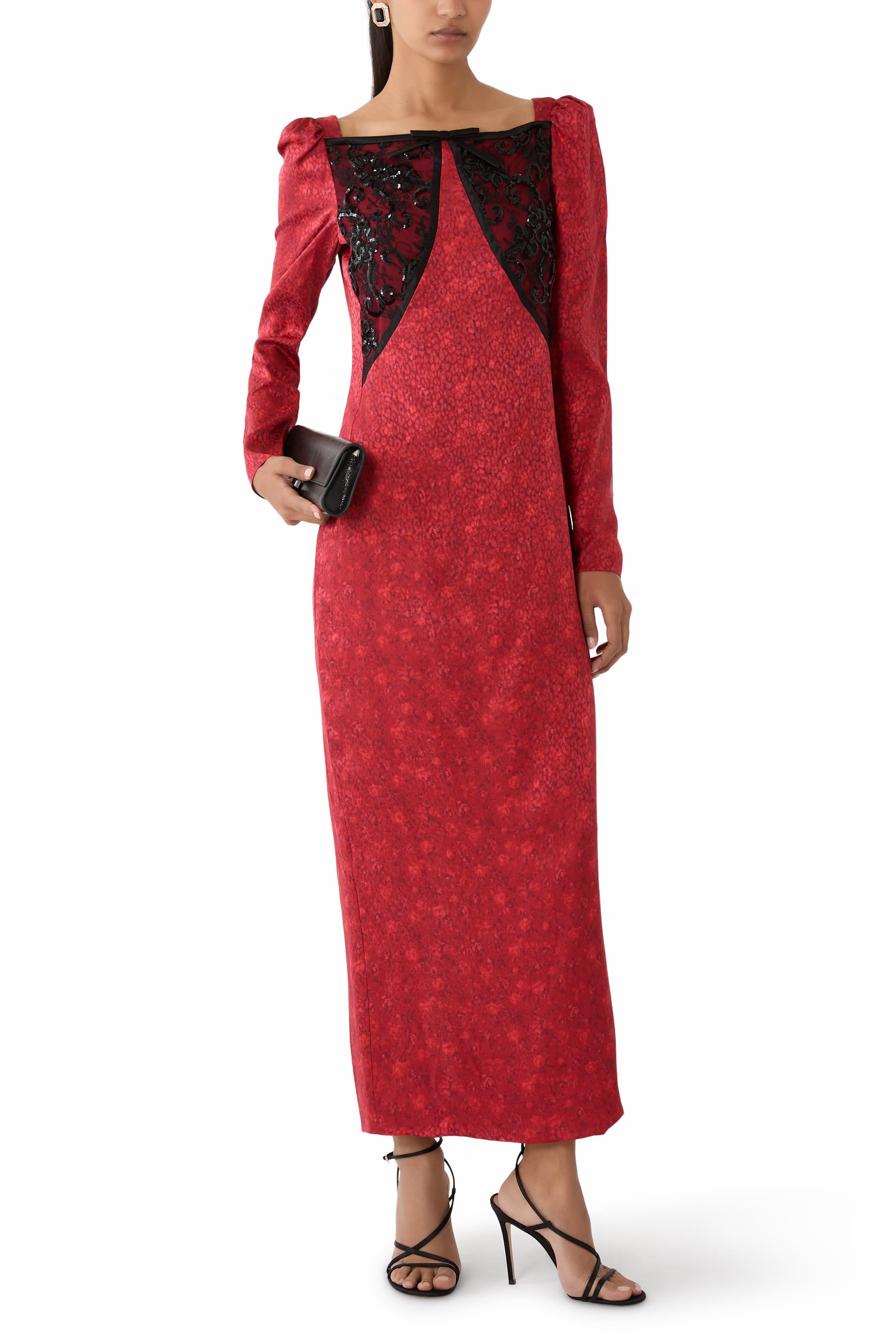 فستان سهرة جاكار