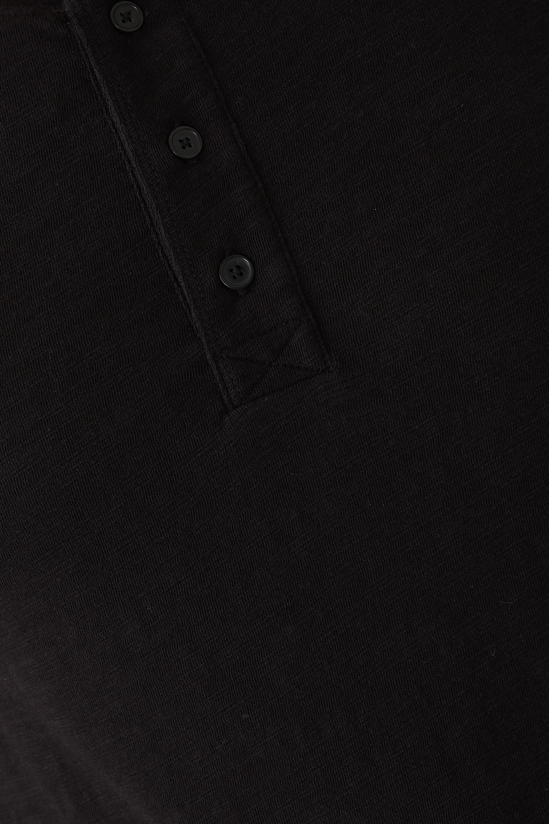 قميص هينلي قطن بأكمام قصيرة