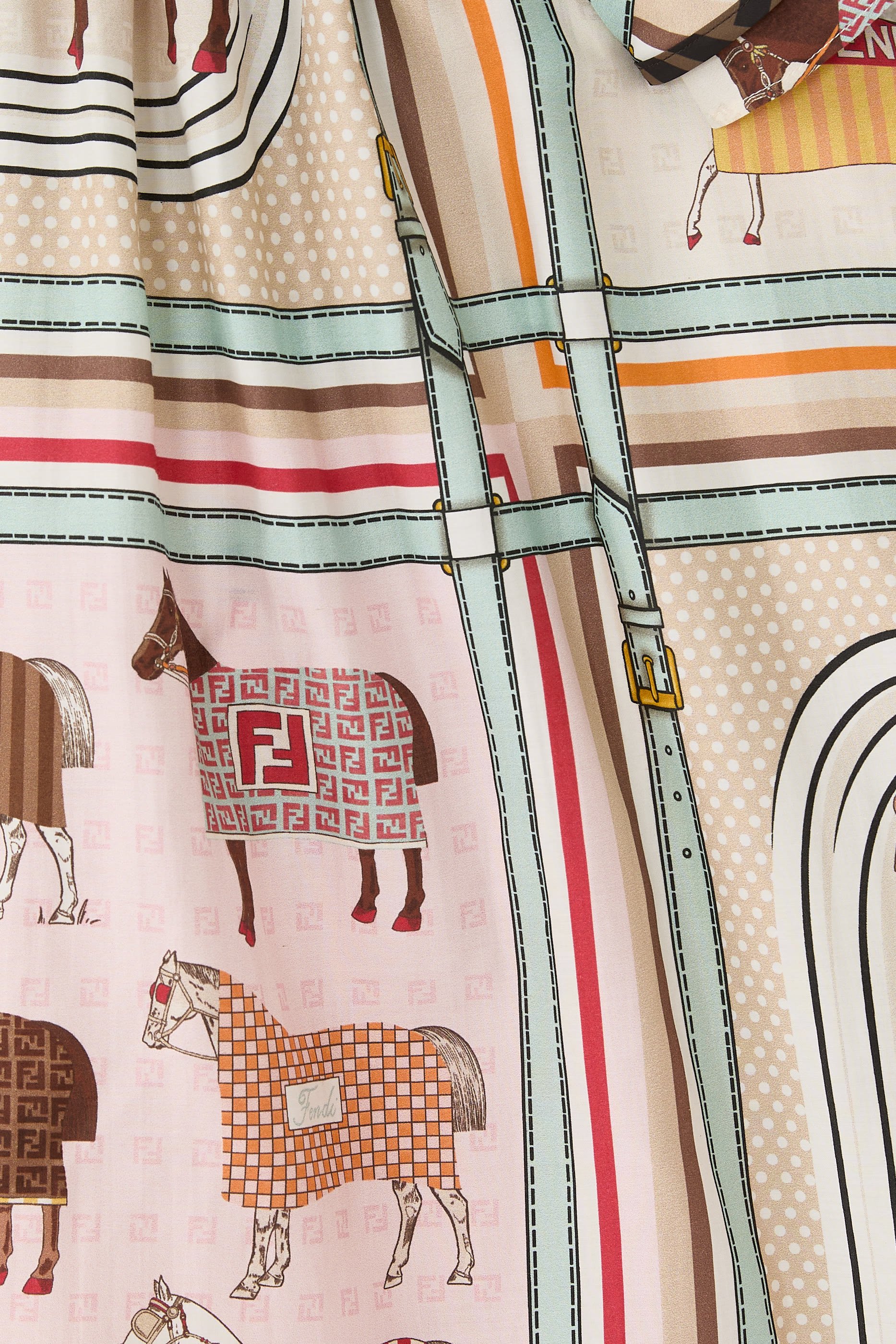 Kids Horse Print Dress