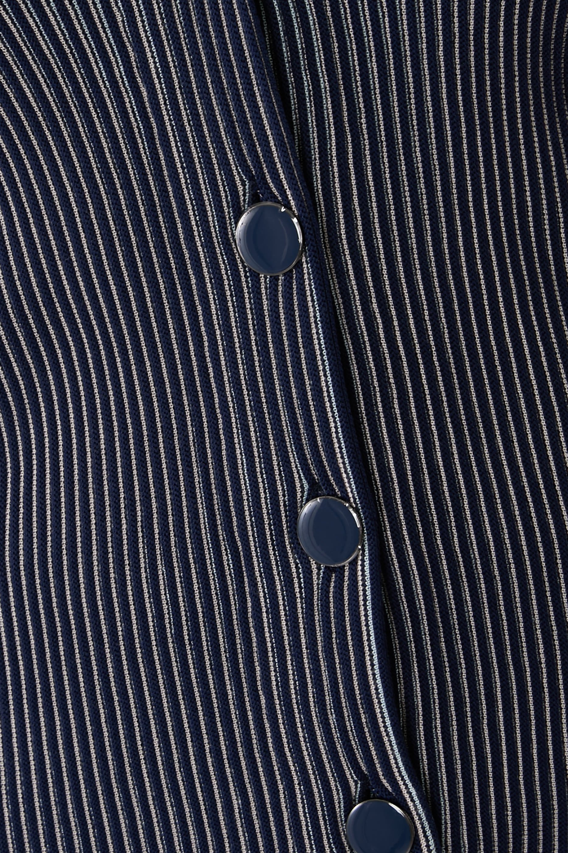 Interrib-Effect Knit Cardigan