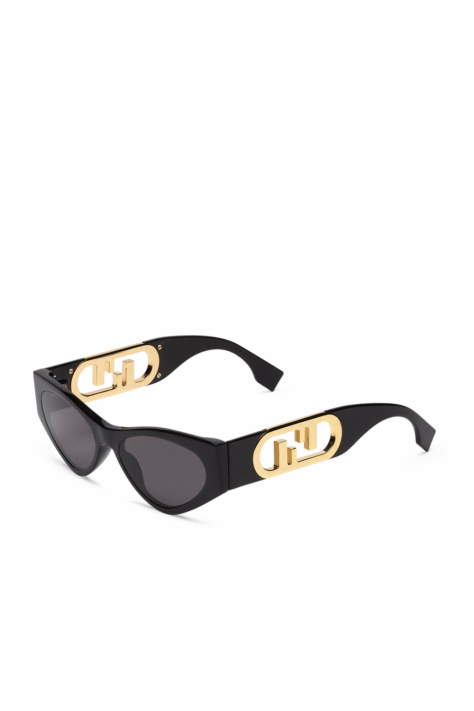 نظارة شمسية بتصميم عين قطة وزخارف "O'Lock"