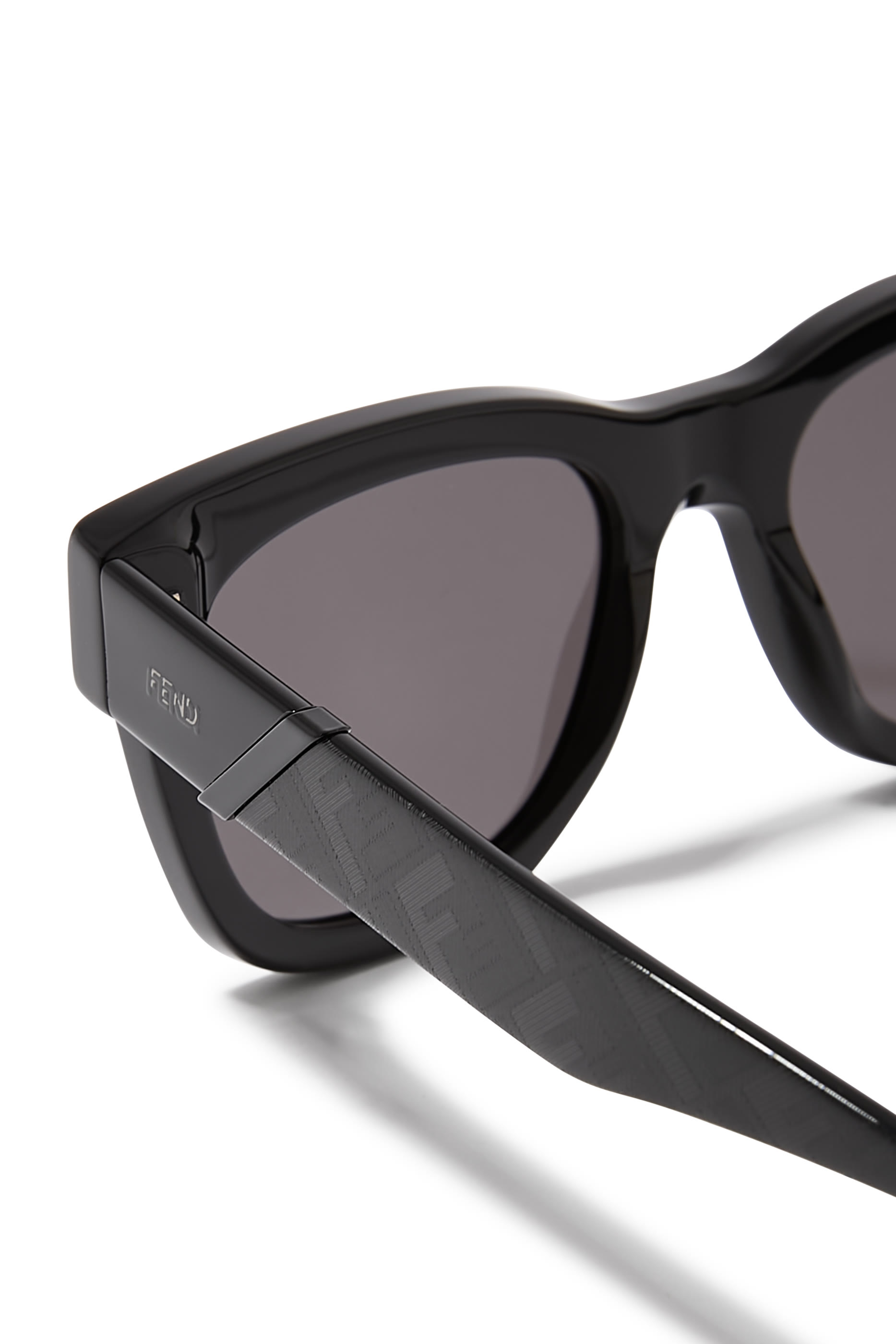 Diagonal Acetate Sunglasses 