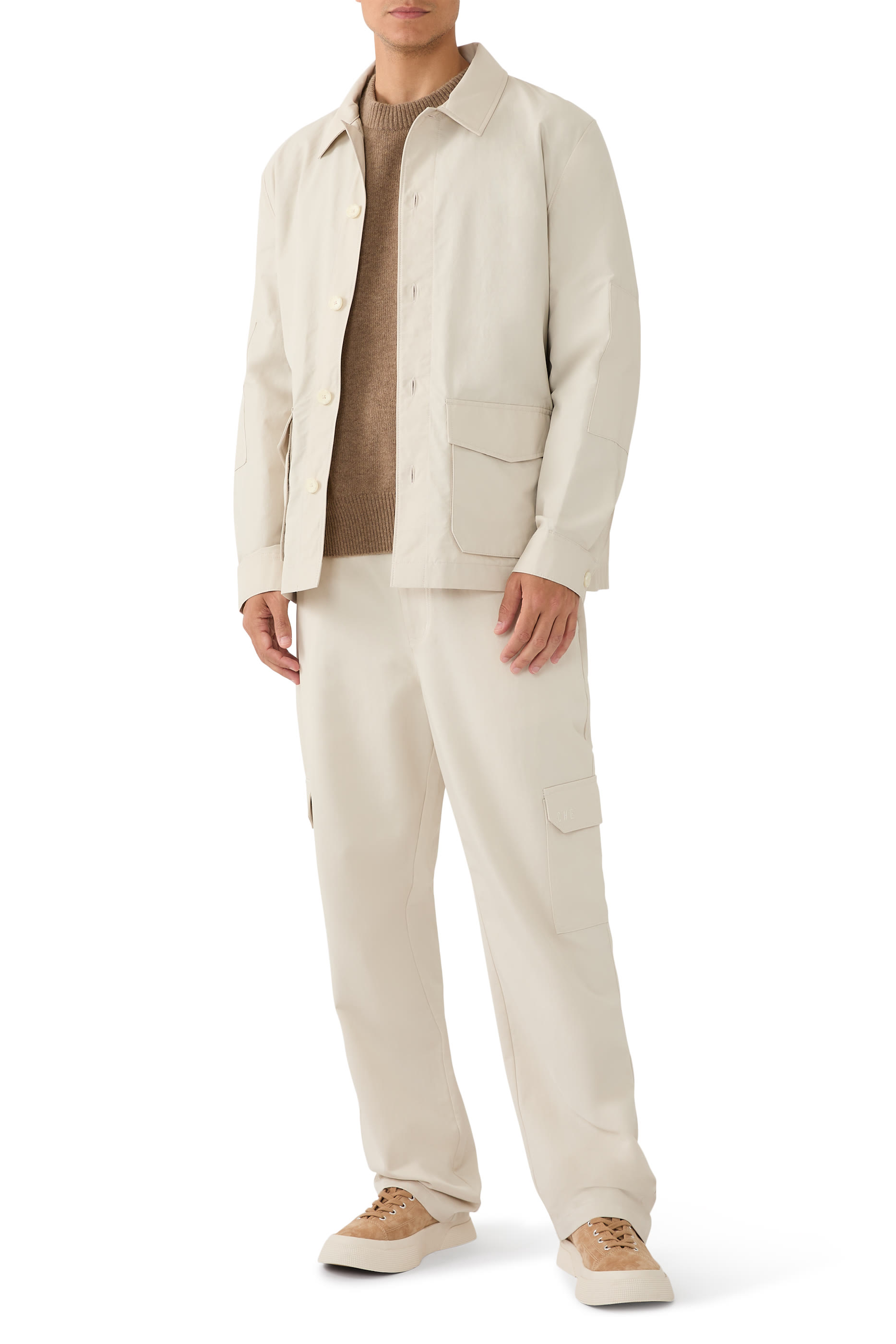 جاكيت يوتيليتي مزيج قطن