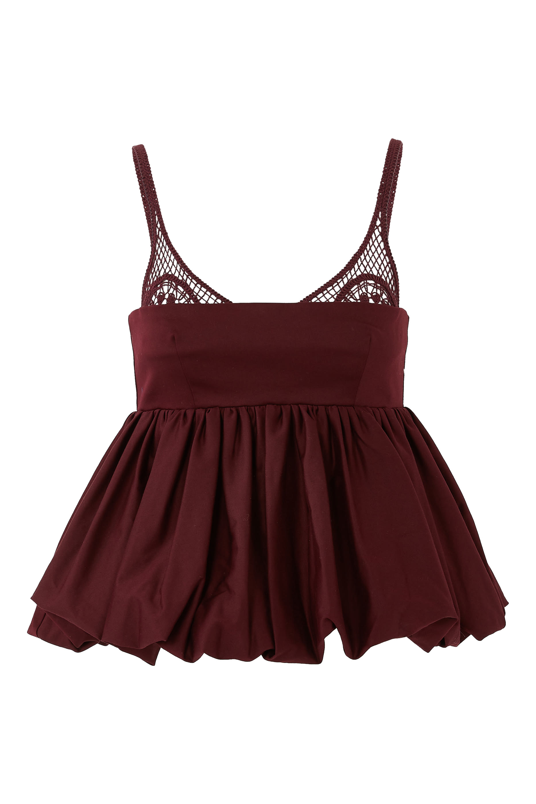 بلوزة ميمي بحافة جرس