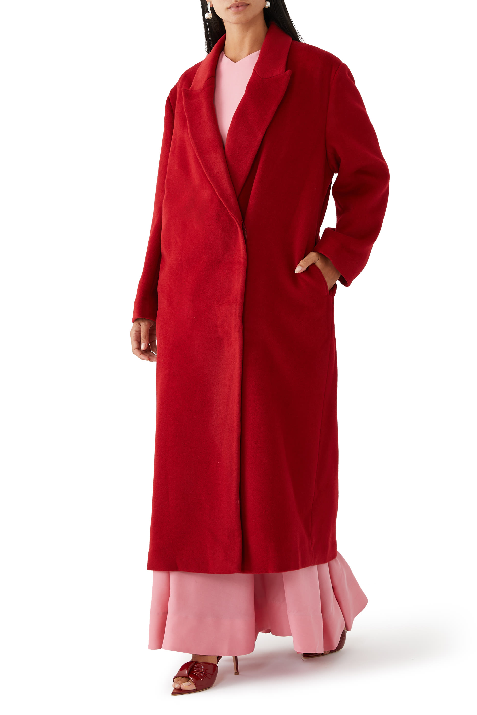 معطف سيرج بقصة فضفاضة