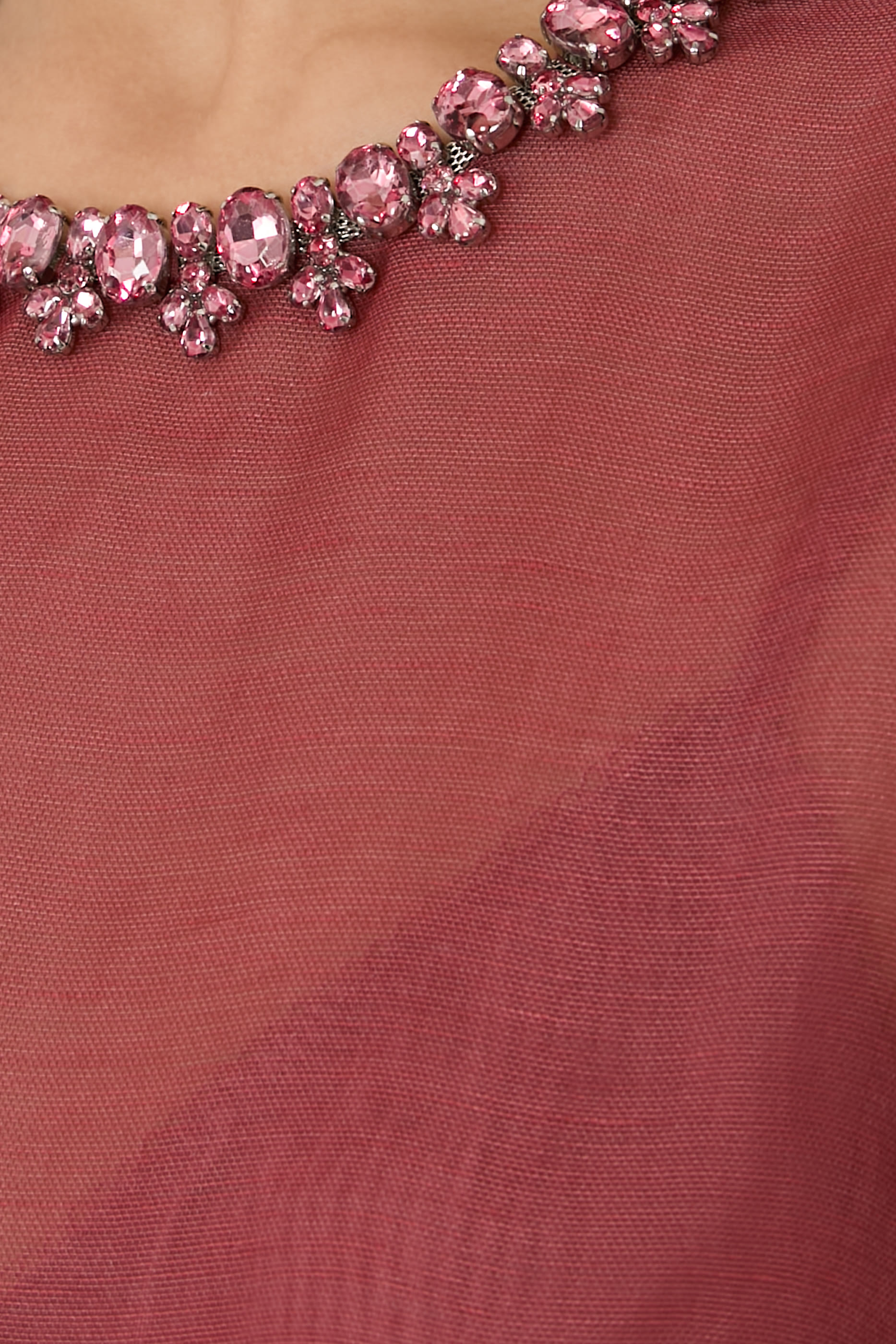 فستان ألكيمي بيبلوم قصير