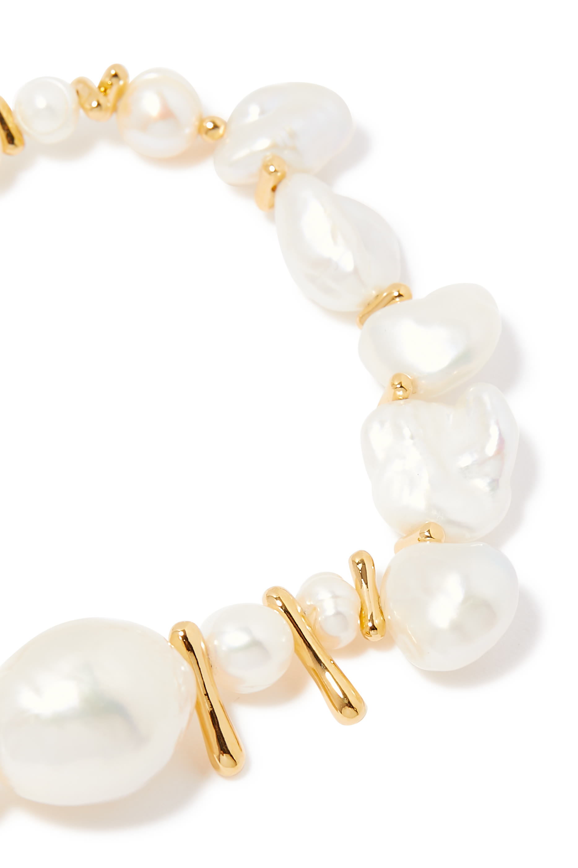 سوار ستيتمنت بخرز ولؤلؤ متنوع