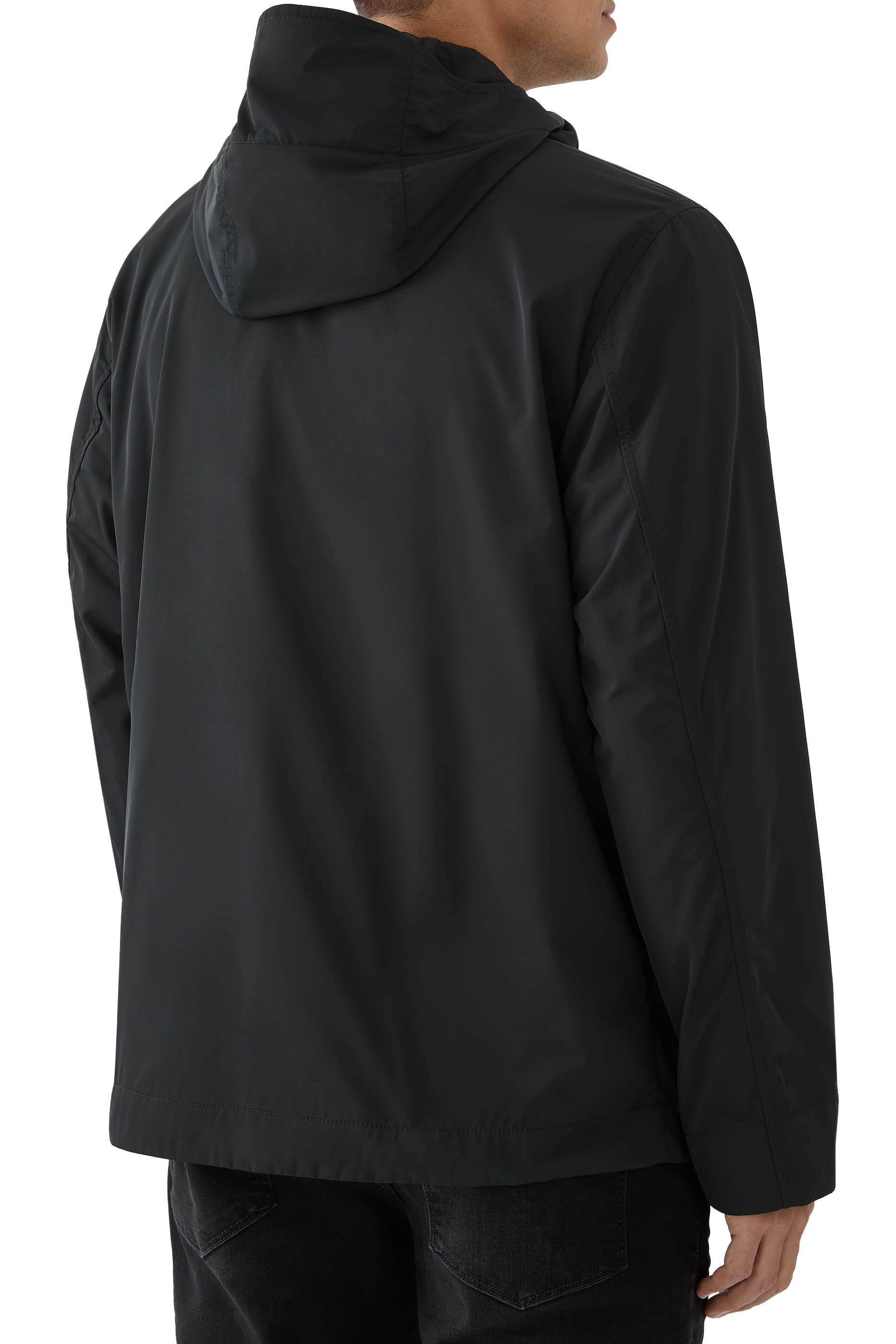 جاكيت بغطاء للرأس ميكرو تويل