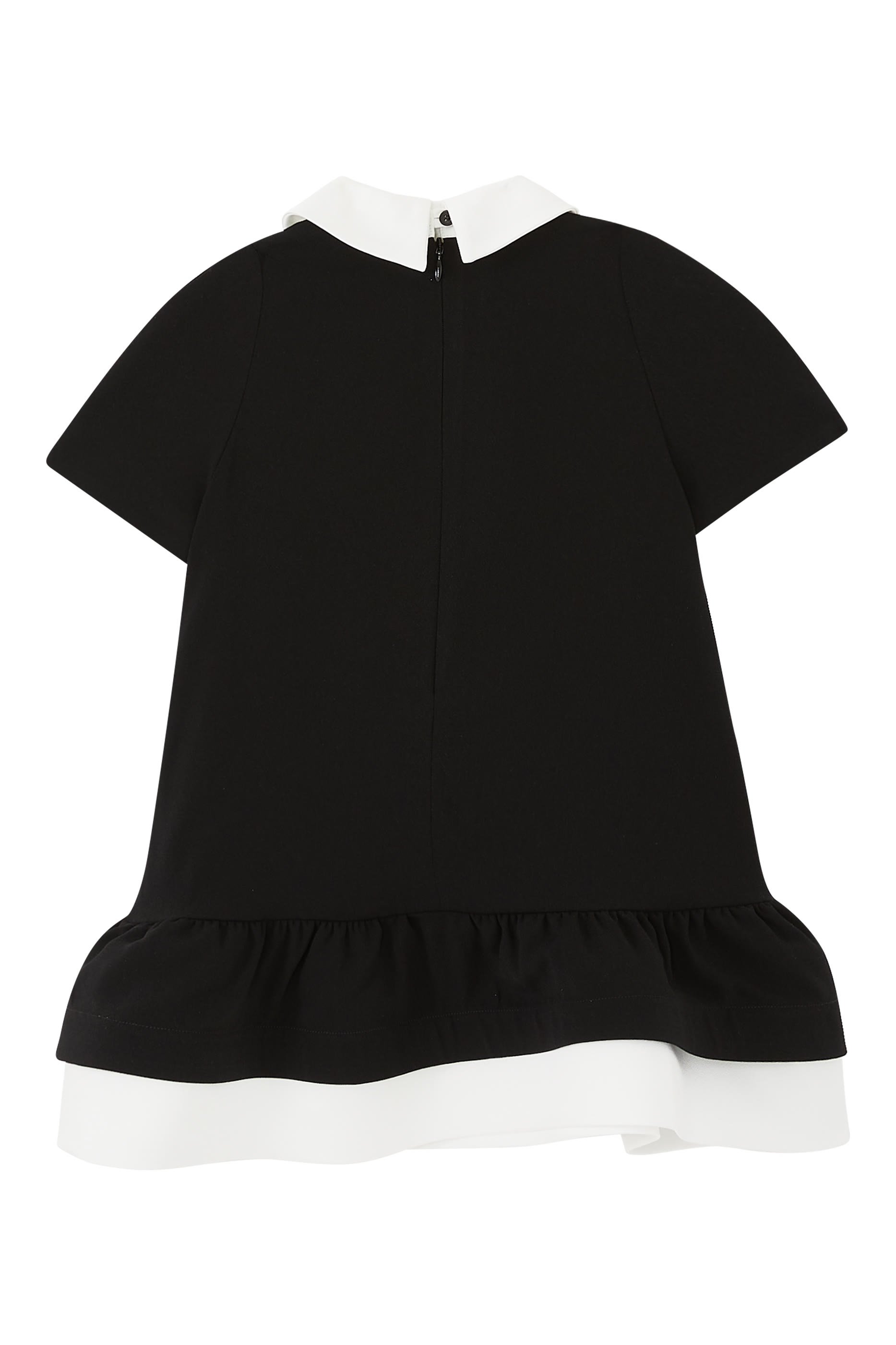 فستان كريب بكشكش للأطفال