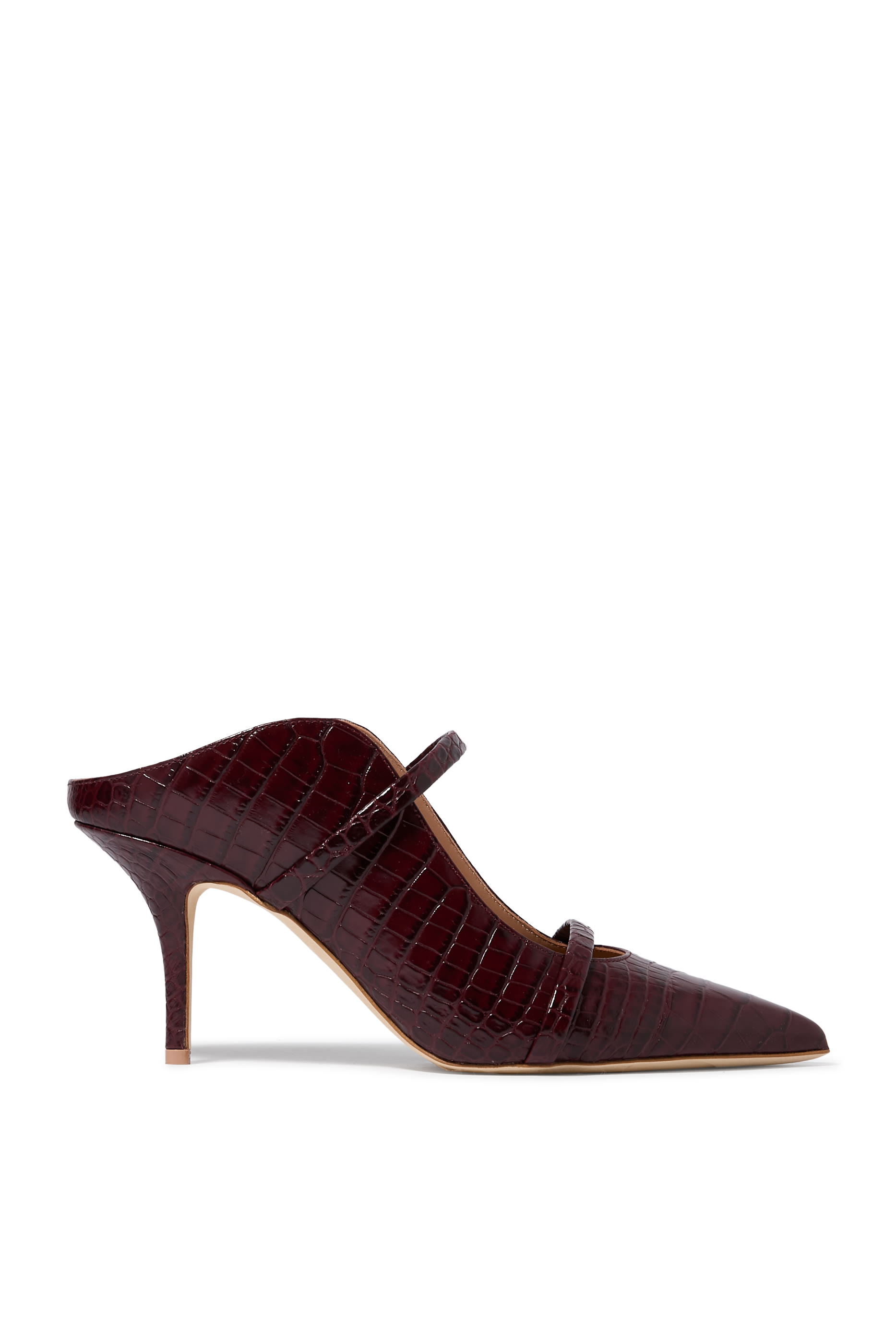 حذاء مرين مفتوح من الخلف بسيرين جلد