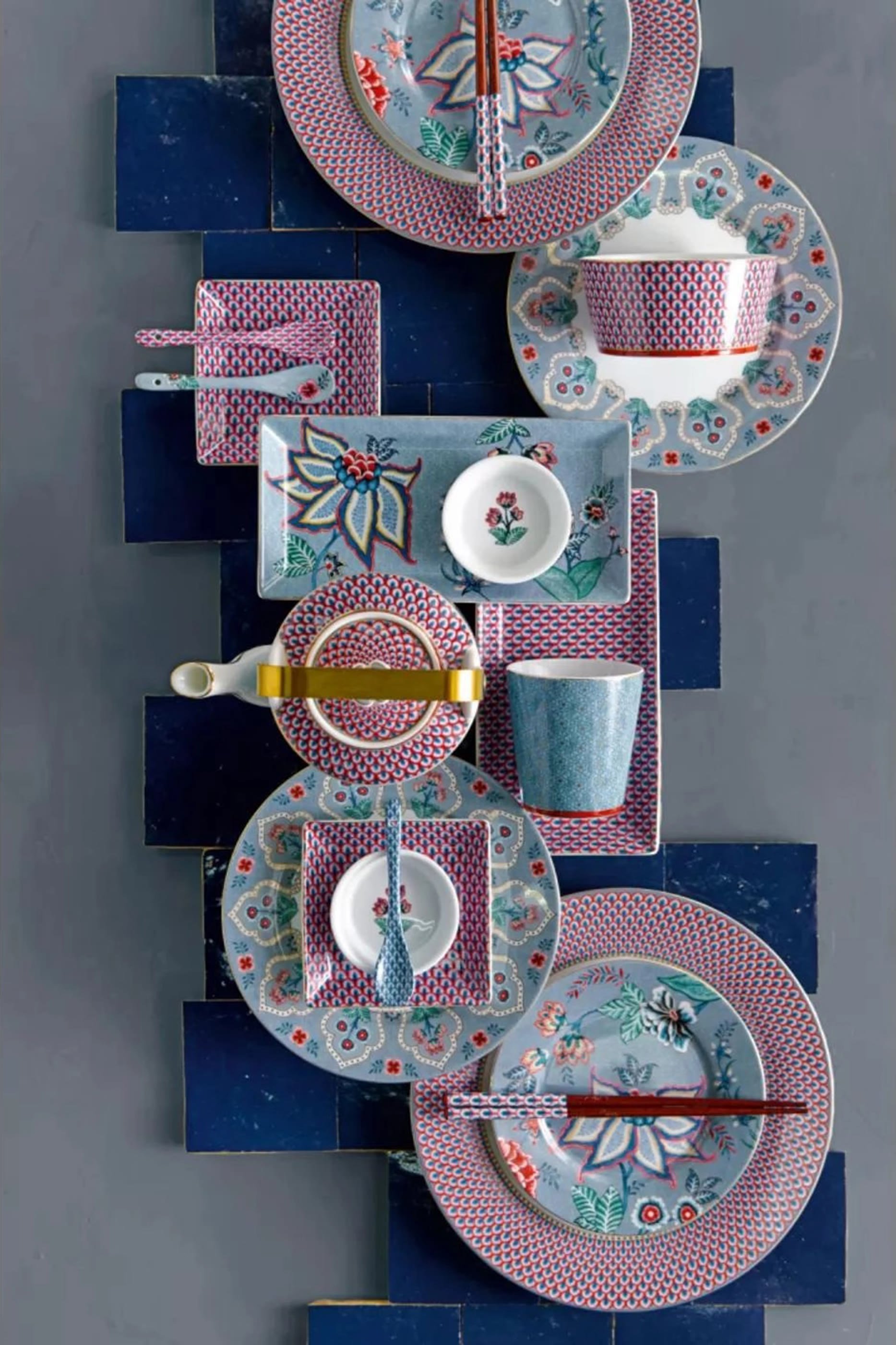 طقم أورينتال فلاور فستيفال للسوشي