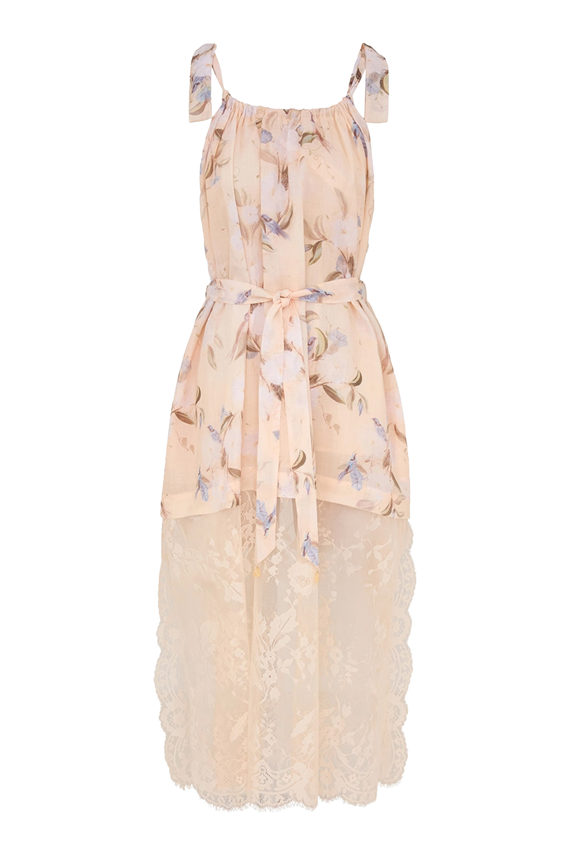 Cascadian Lace Slip Dress 