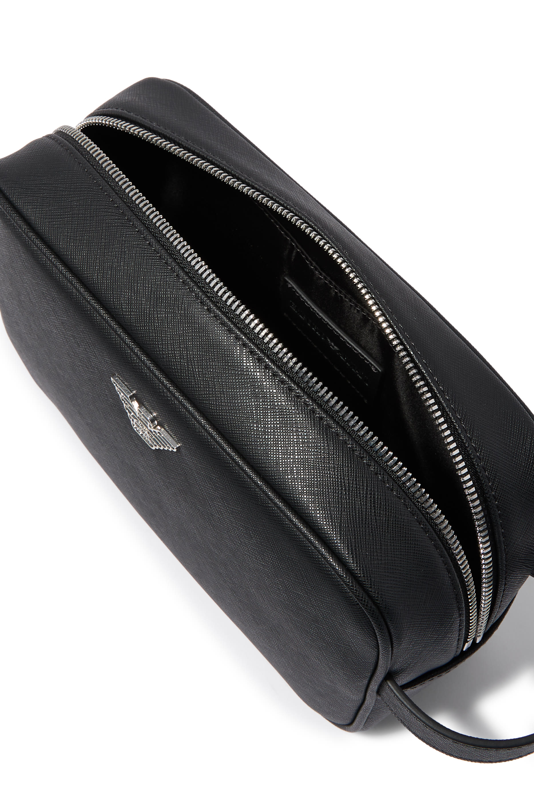 حقيبة مستحضرات عناية شخصية بشعار الماركة للسفر