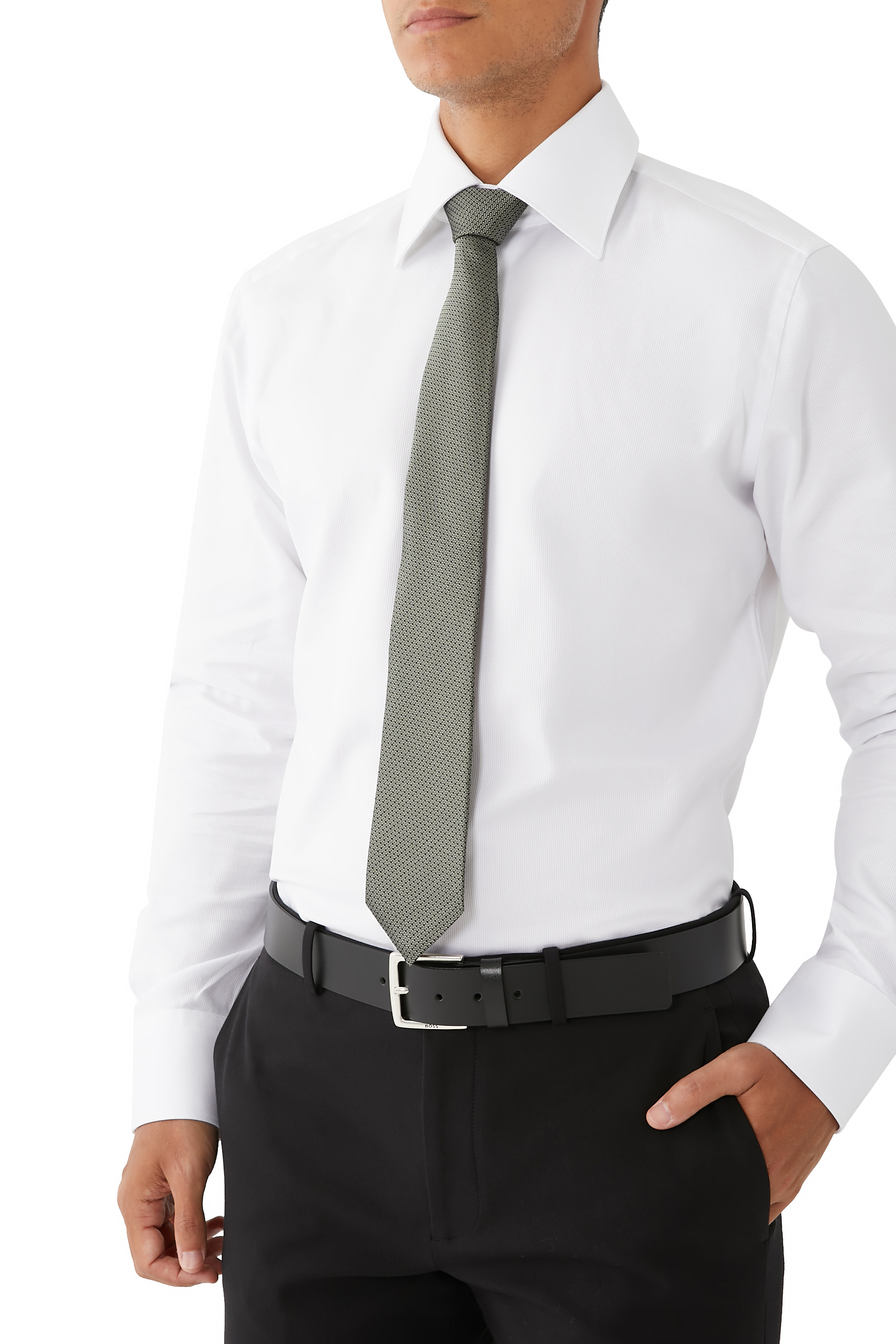 ربطة عنق جاكار حرير