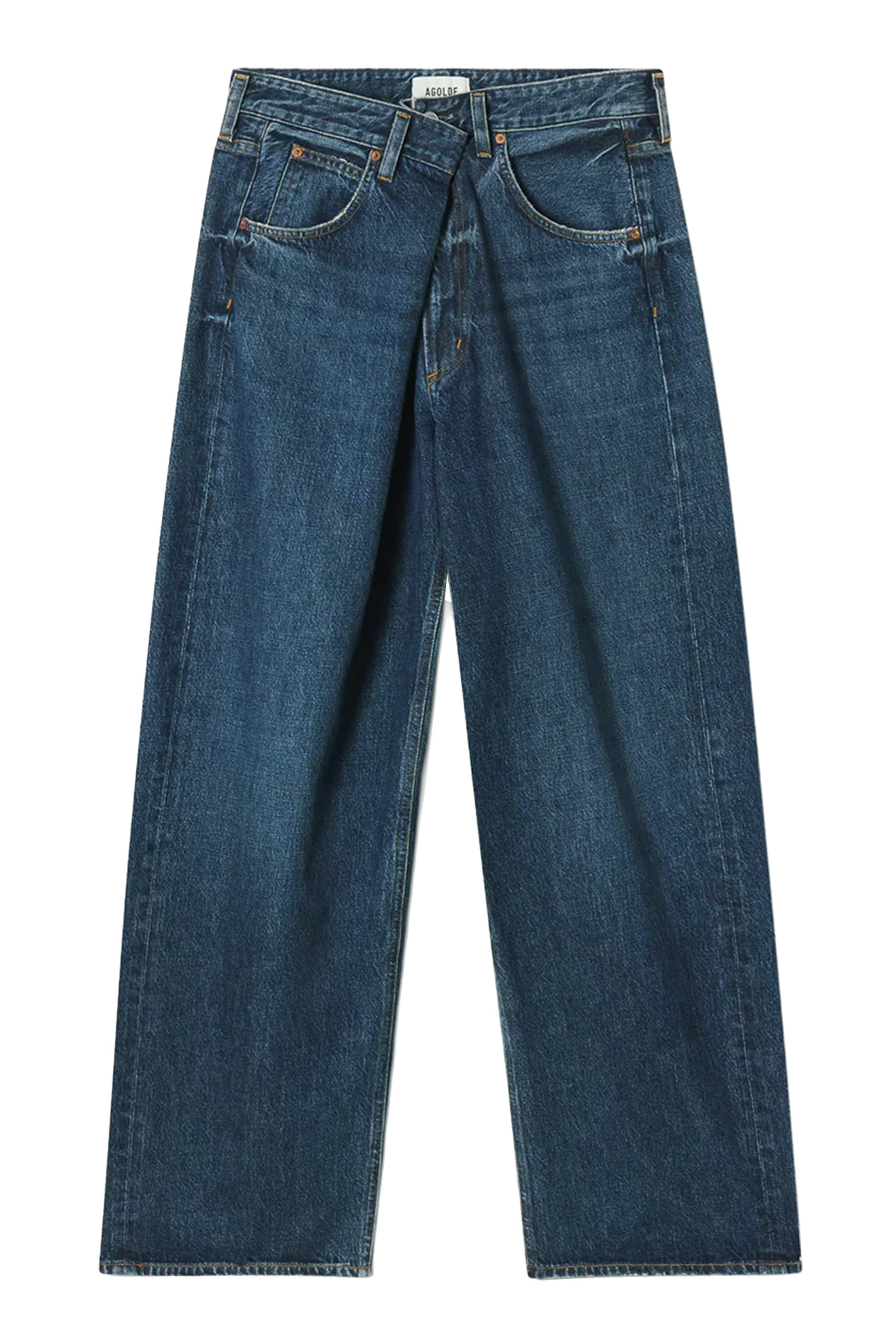 بنطال جينز فانا بطيات