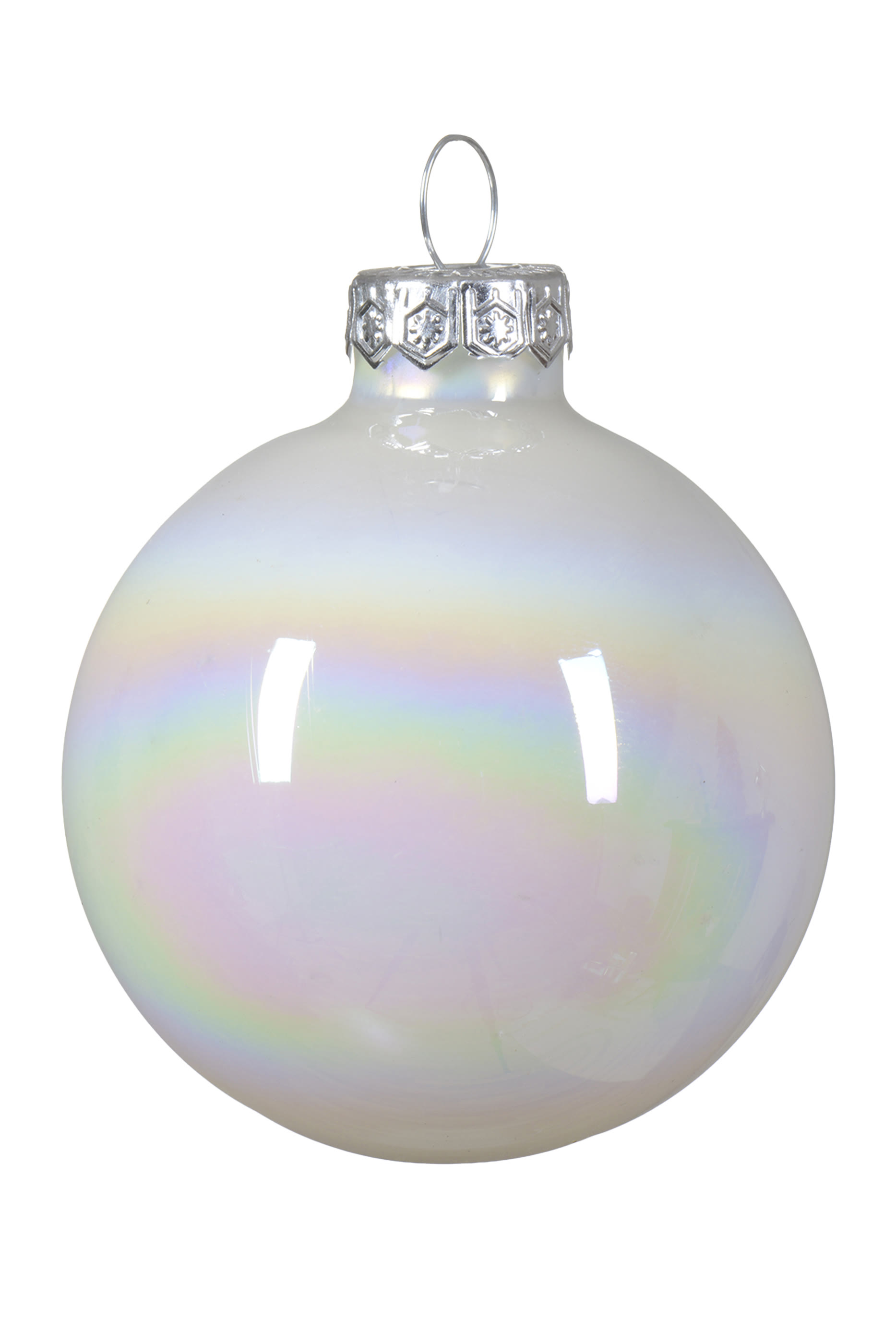 طقم كرات زينة للأعياد، 6 قطع